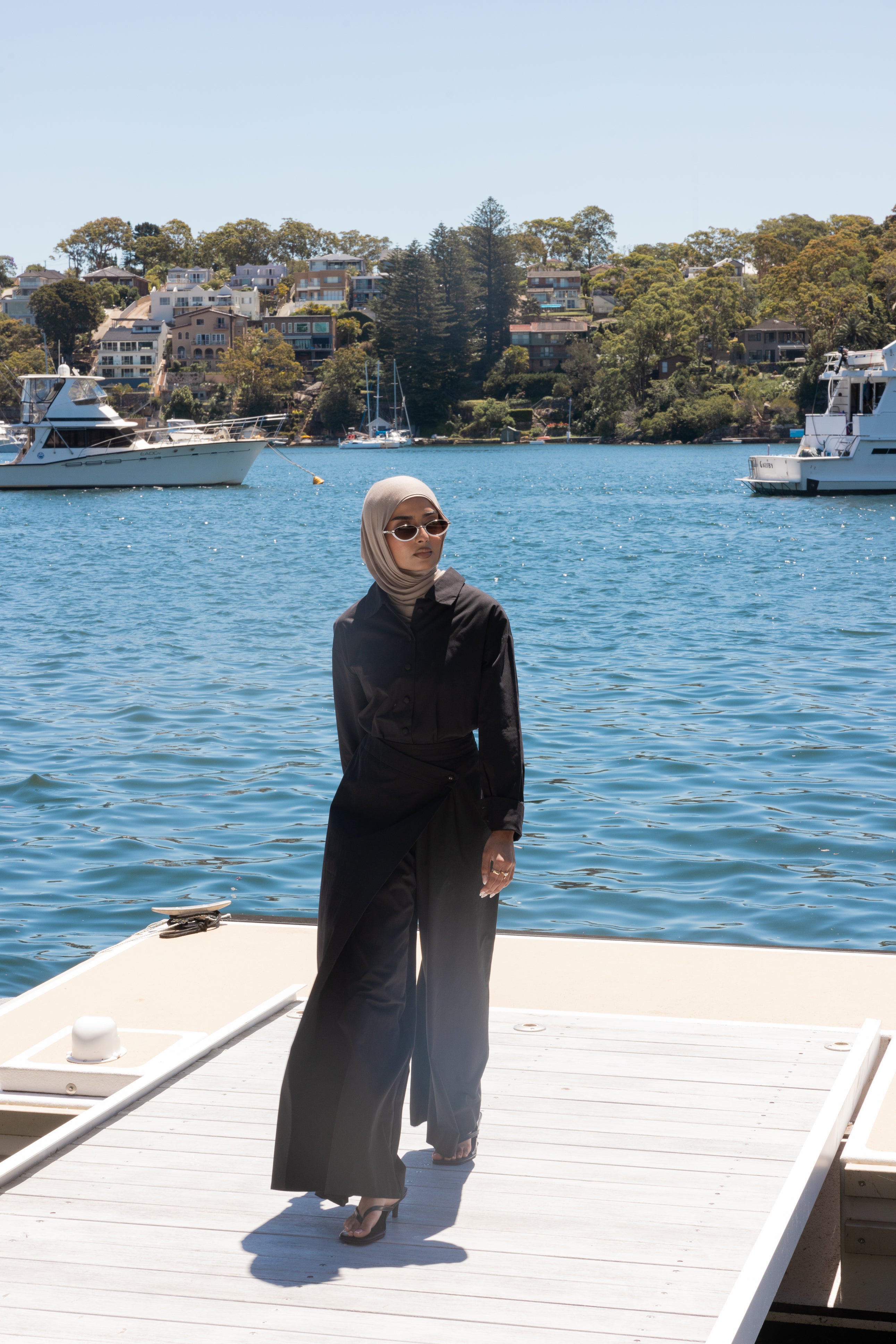 Kaira Wrap Pants - Black