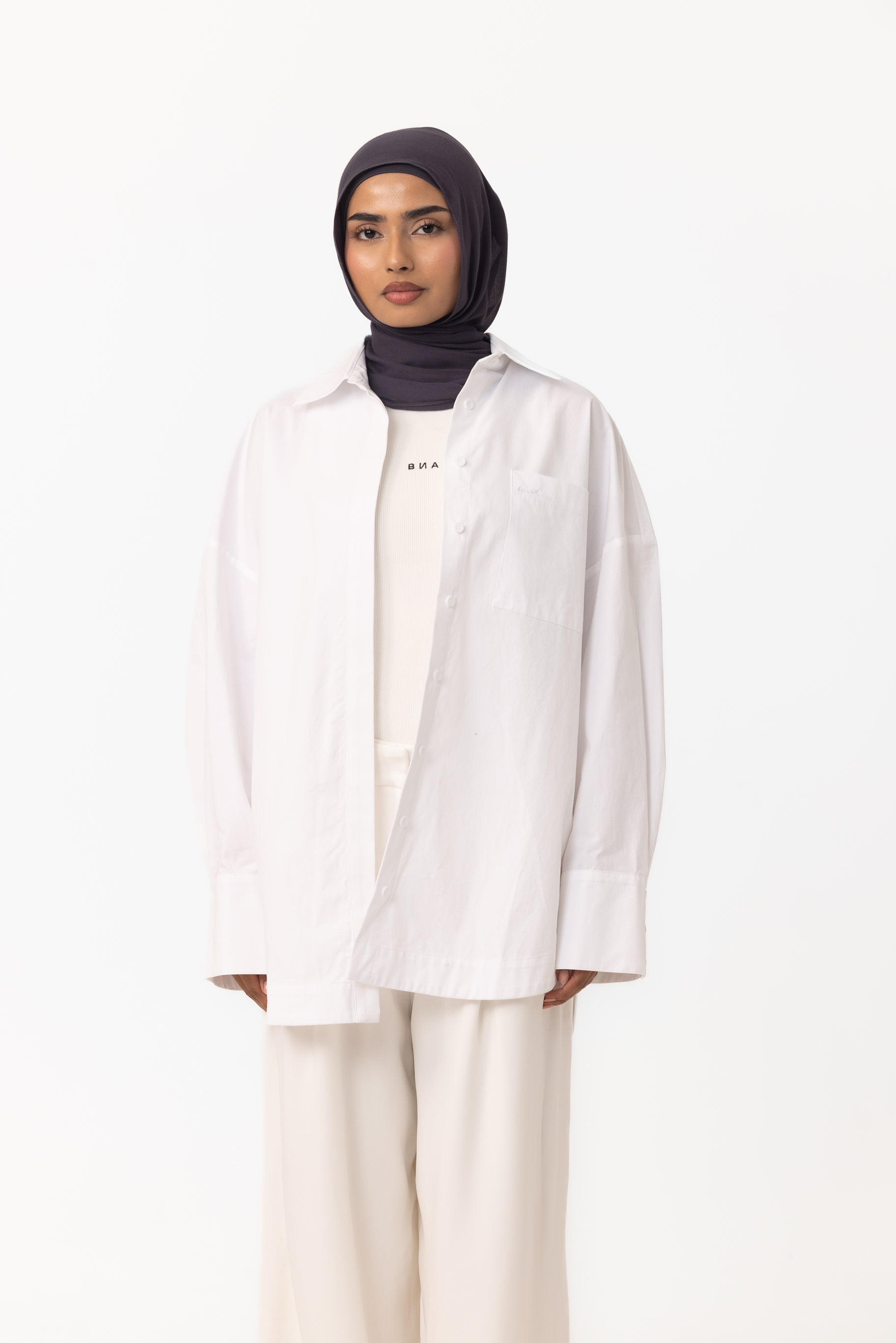 The Ayah Shirt - Cotton White