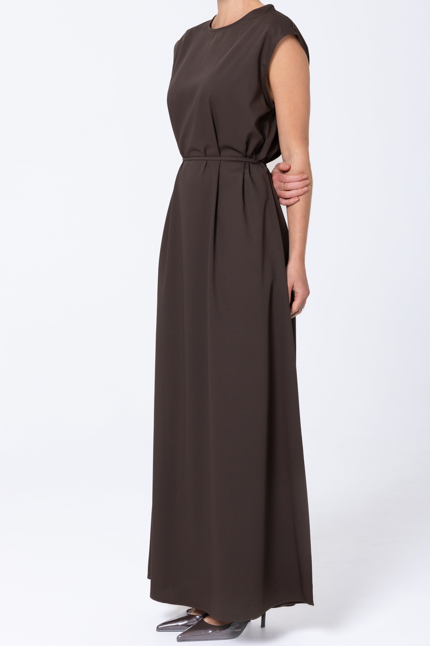 Raya Slip Dress - Cocoa