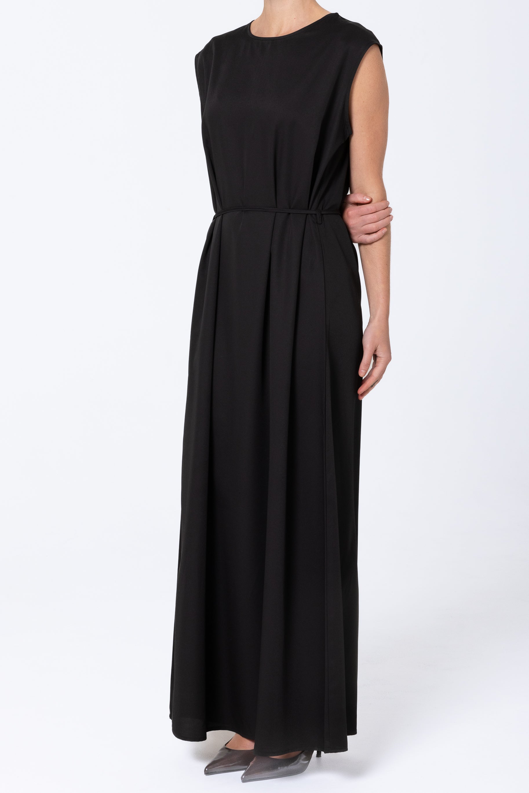 Raya Slip Dress - Black