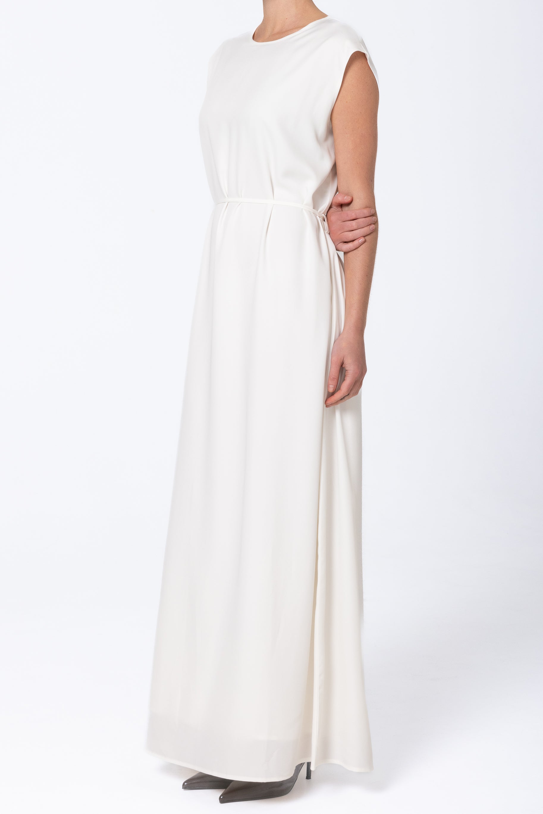 Raya Slip Dress - White