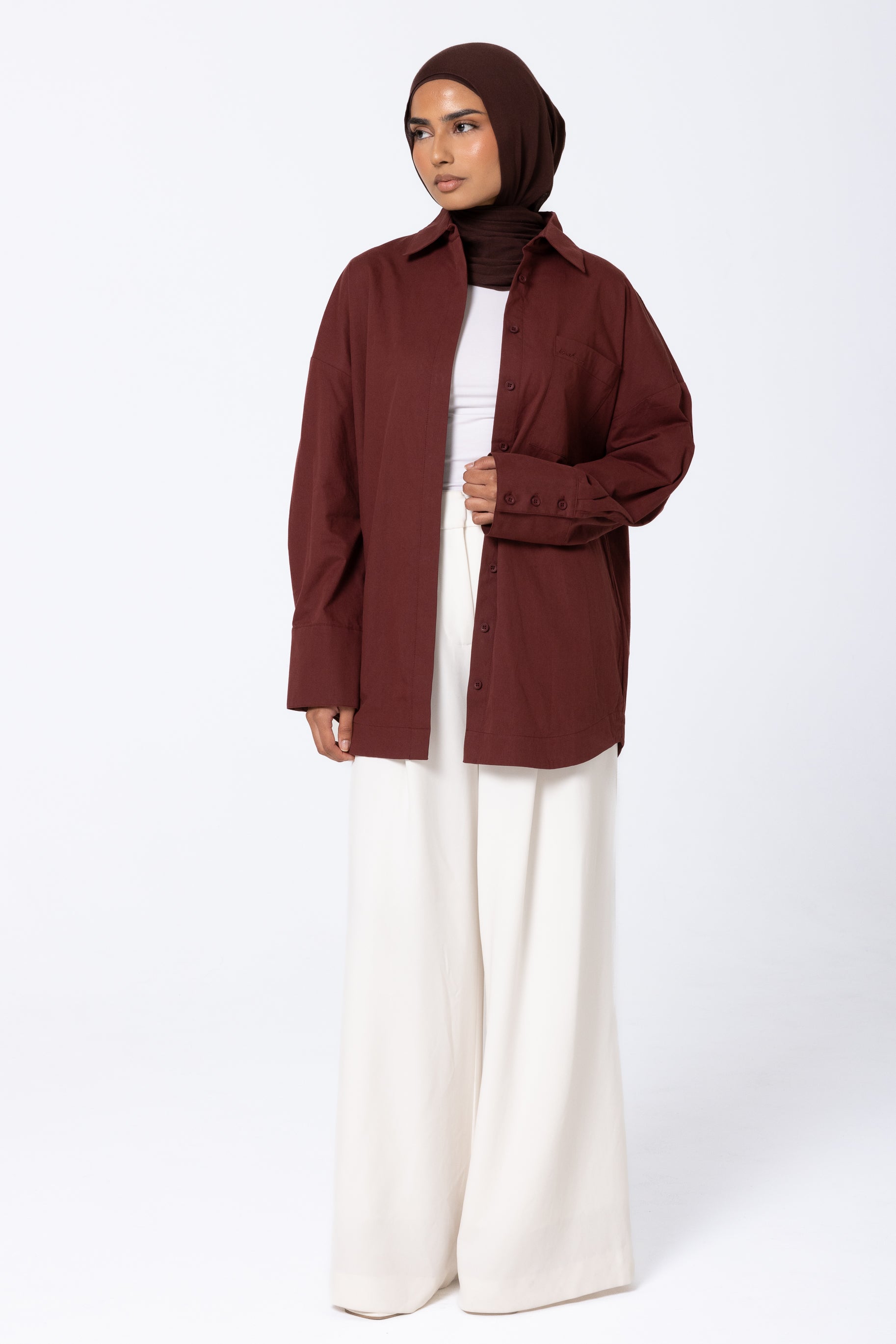 The Ayah Shirt - Autumn Red