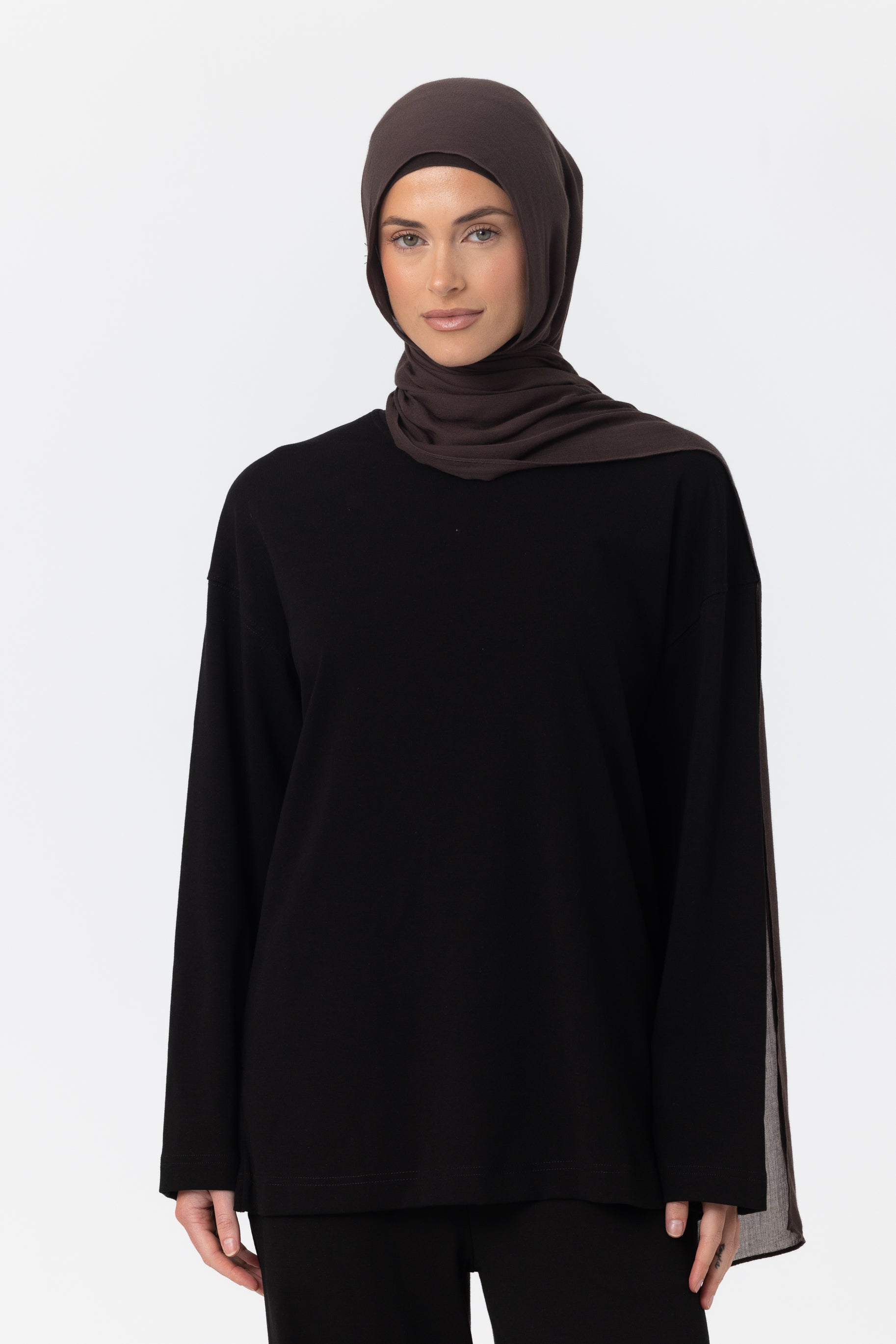 Everyday Relaxed Top - Black