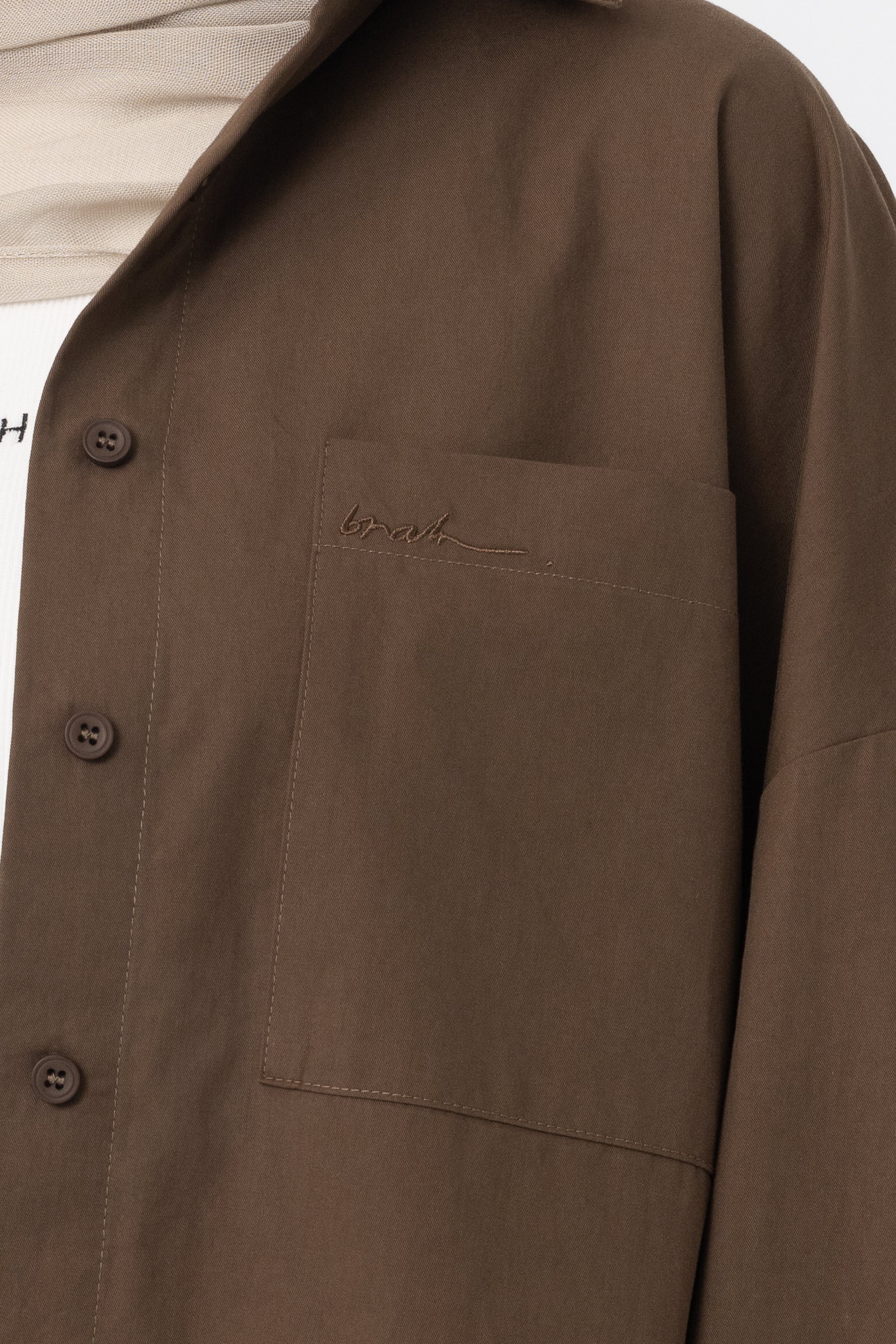 The Ayah Shirt - Coffee Bean