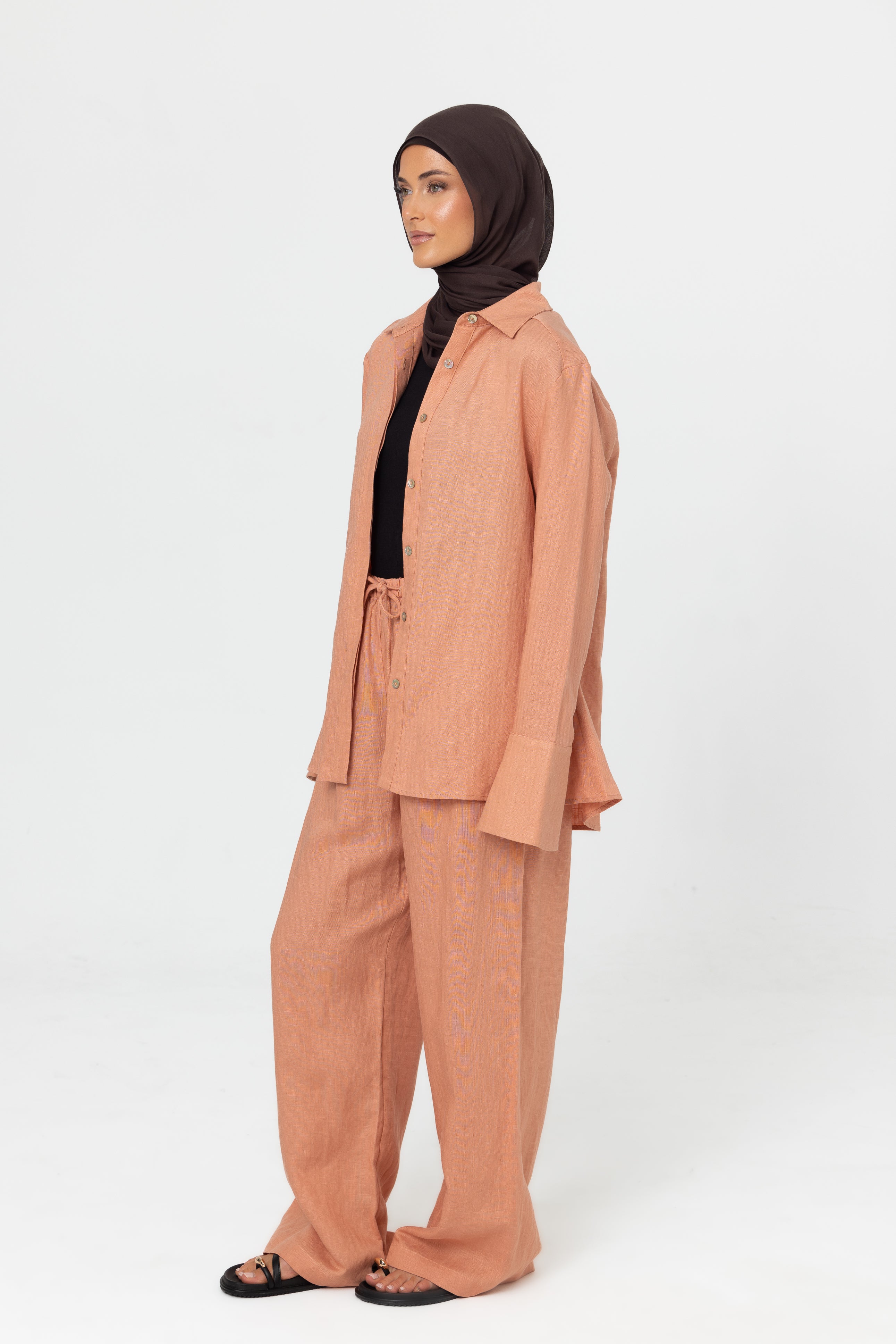 Gianna Pants - Peach