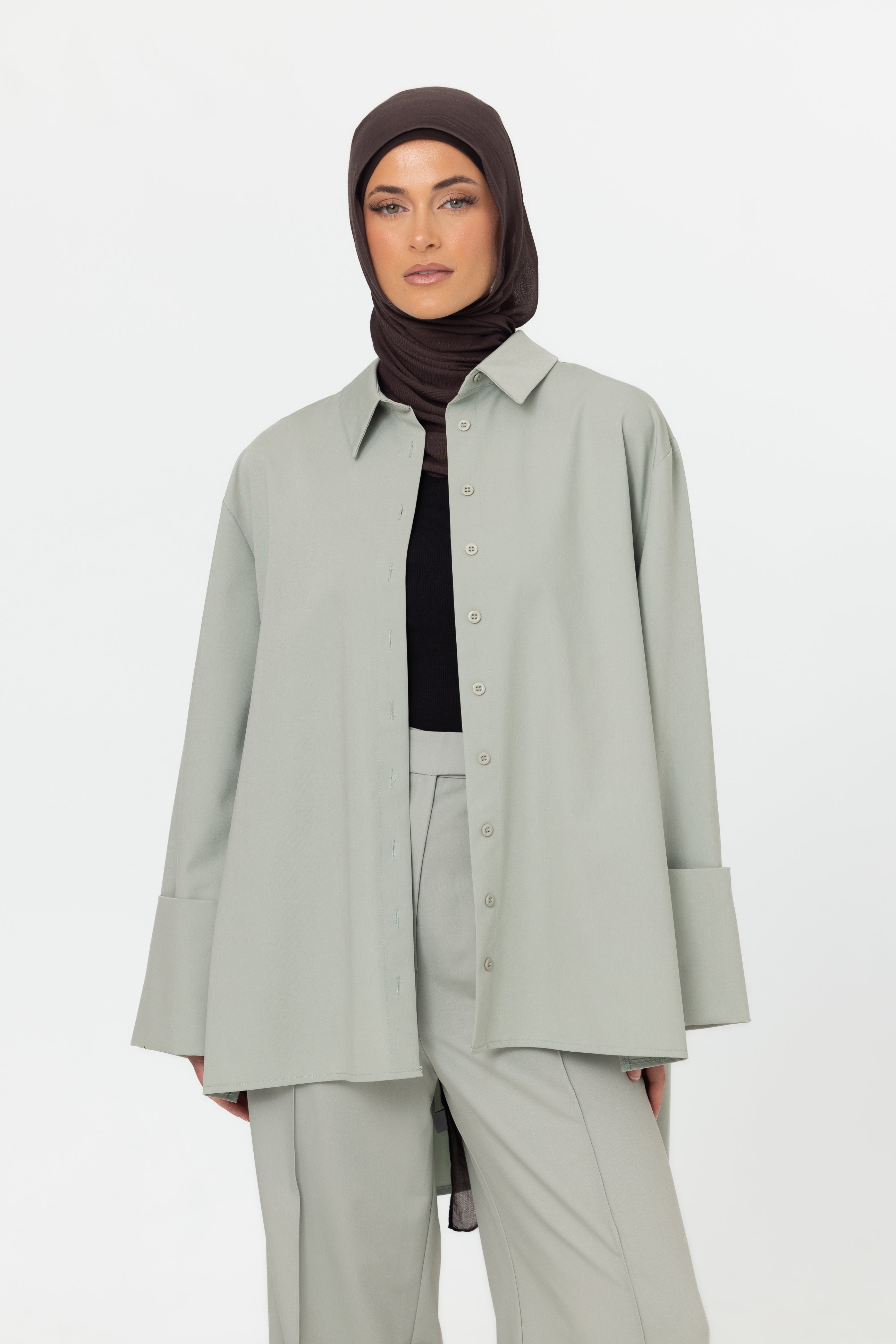 Dune Shirt - Muted Sage