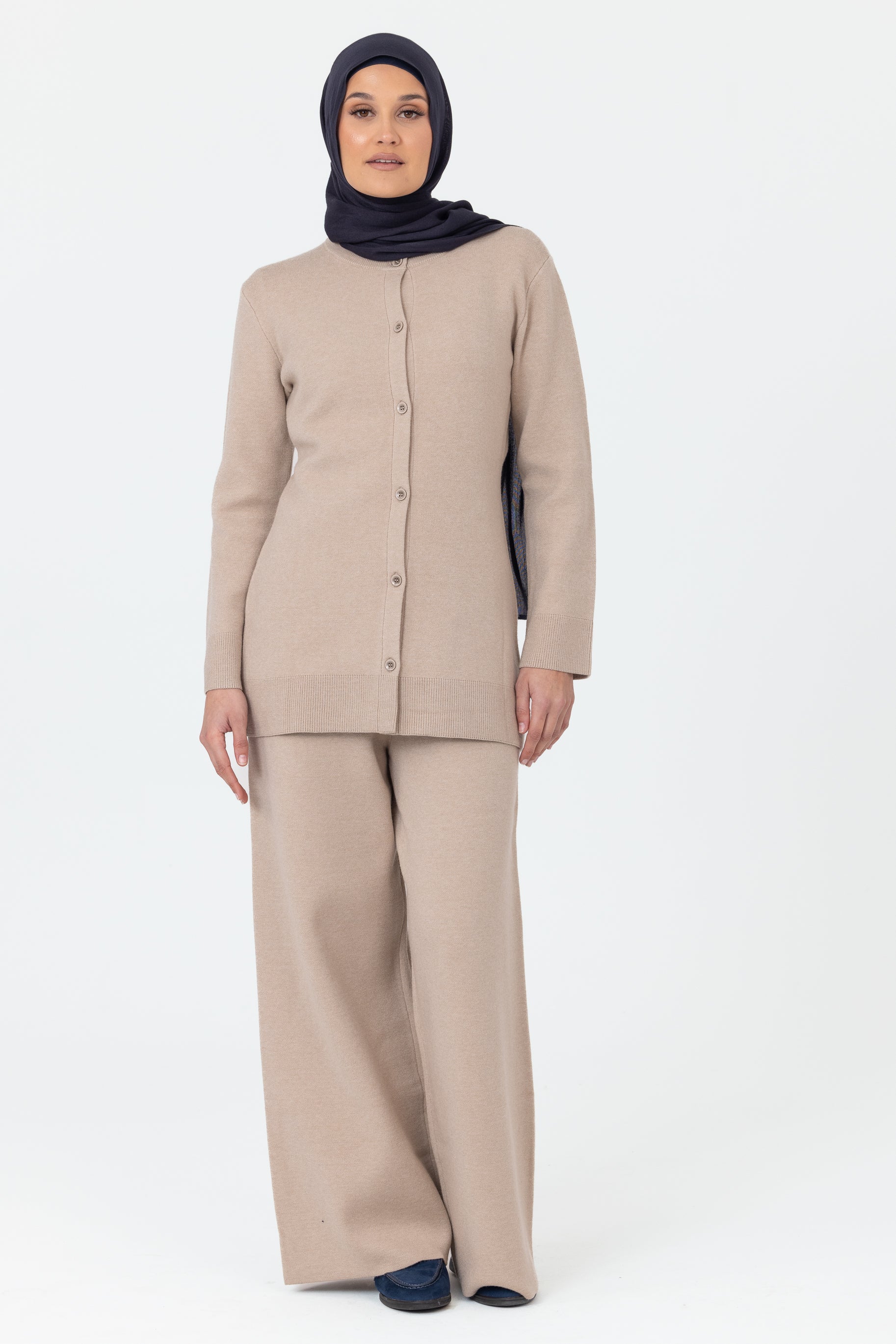 Marea Knit Cardigan - Oatmeal