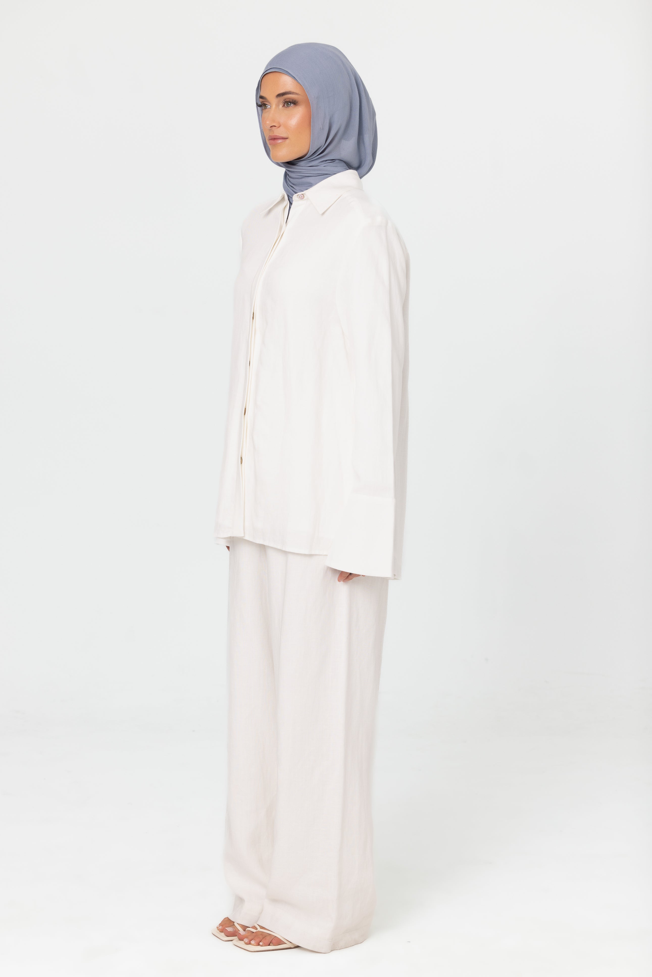 Gianna Pants - White