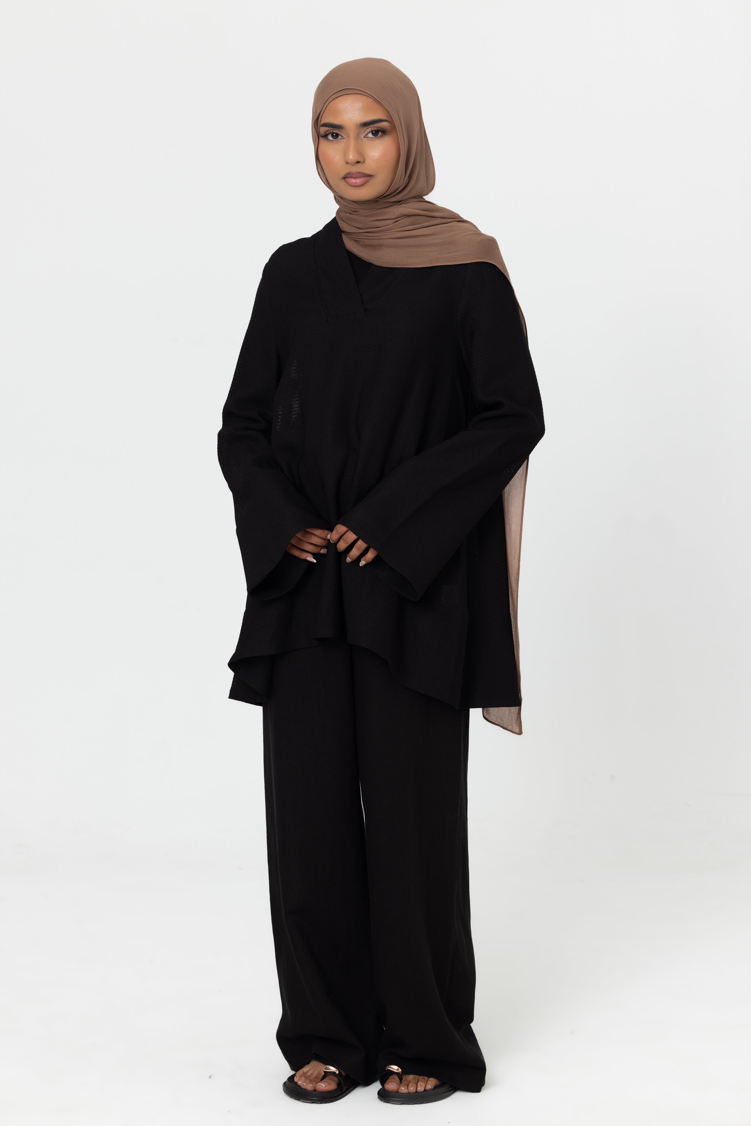 The Bushra Top - Black