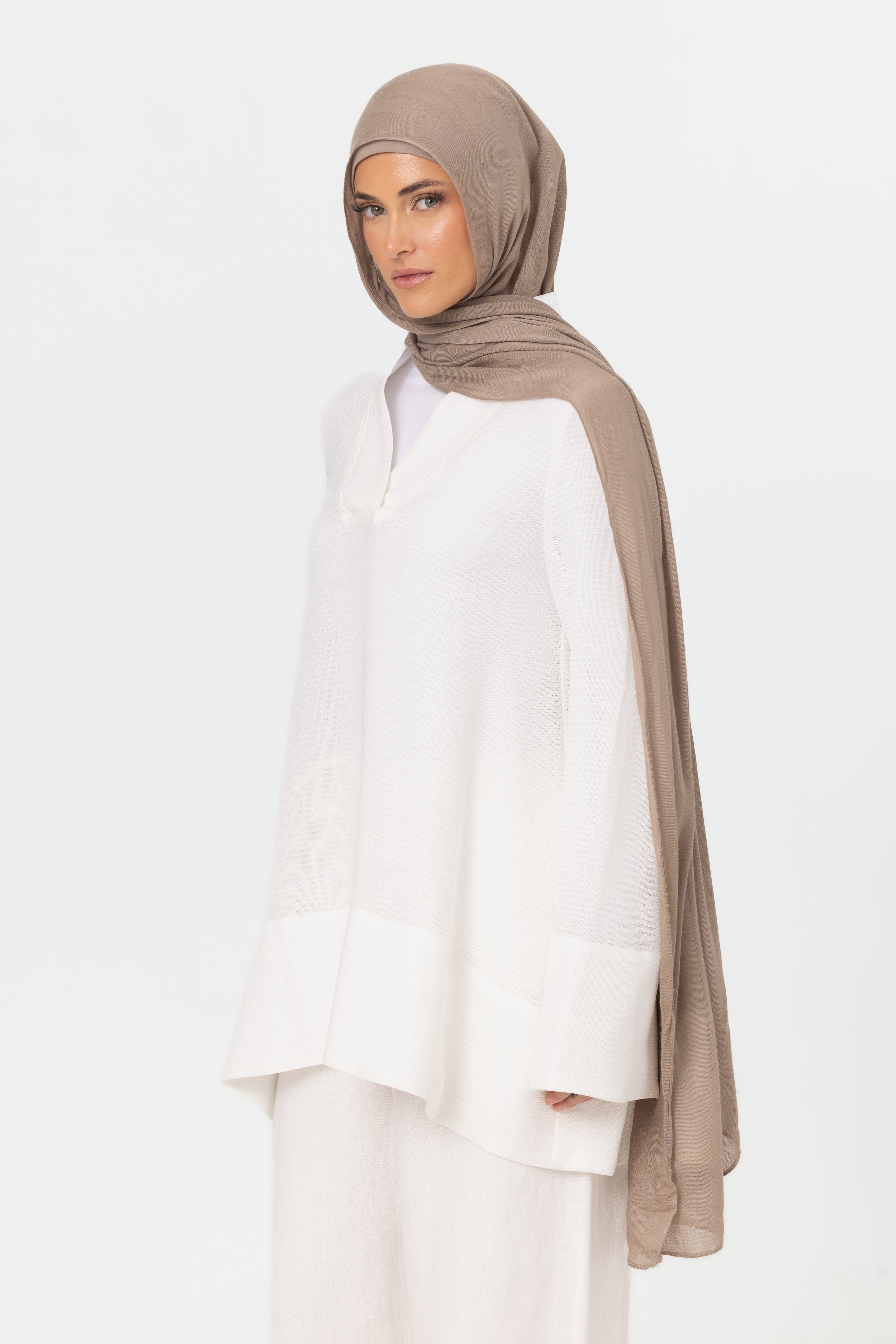 The Bushra Top - White
