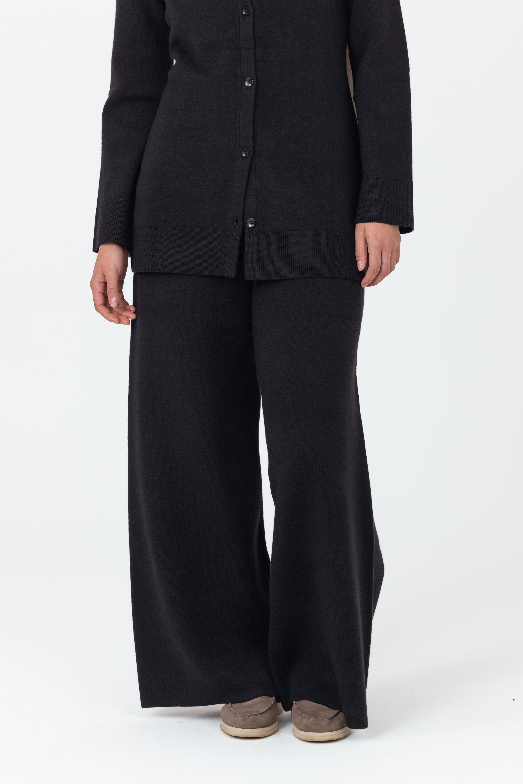 Marea Knit Cardigan - Black