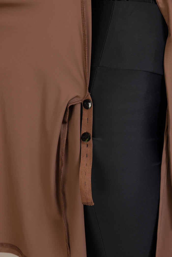 Swim Skirt - Brown