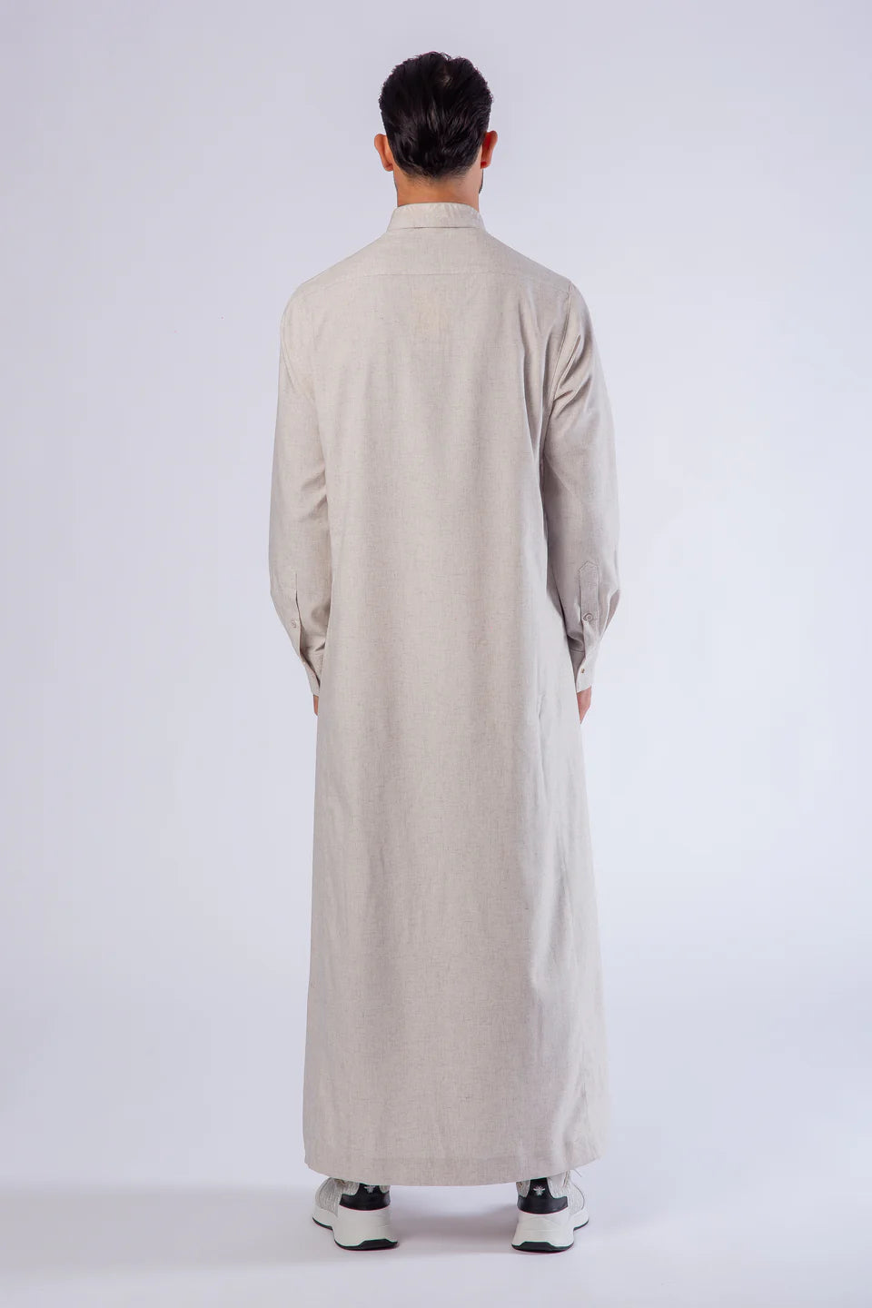 Men's Lawung Thobe - Greige