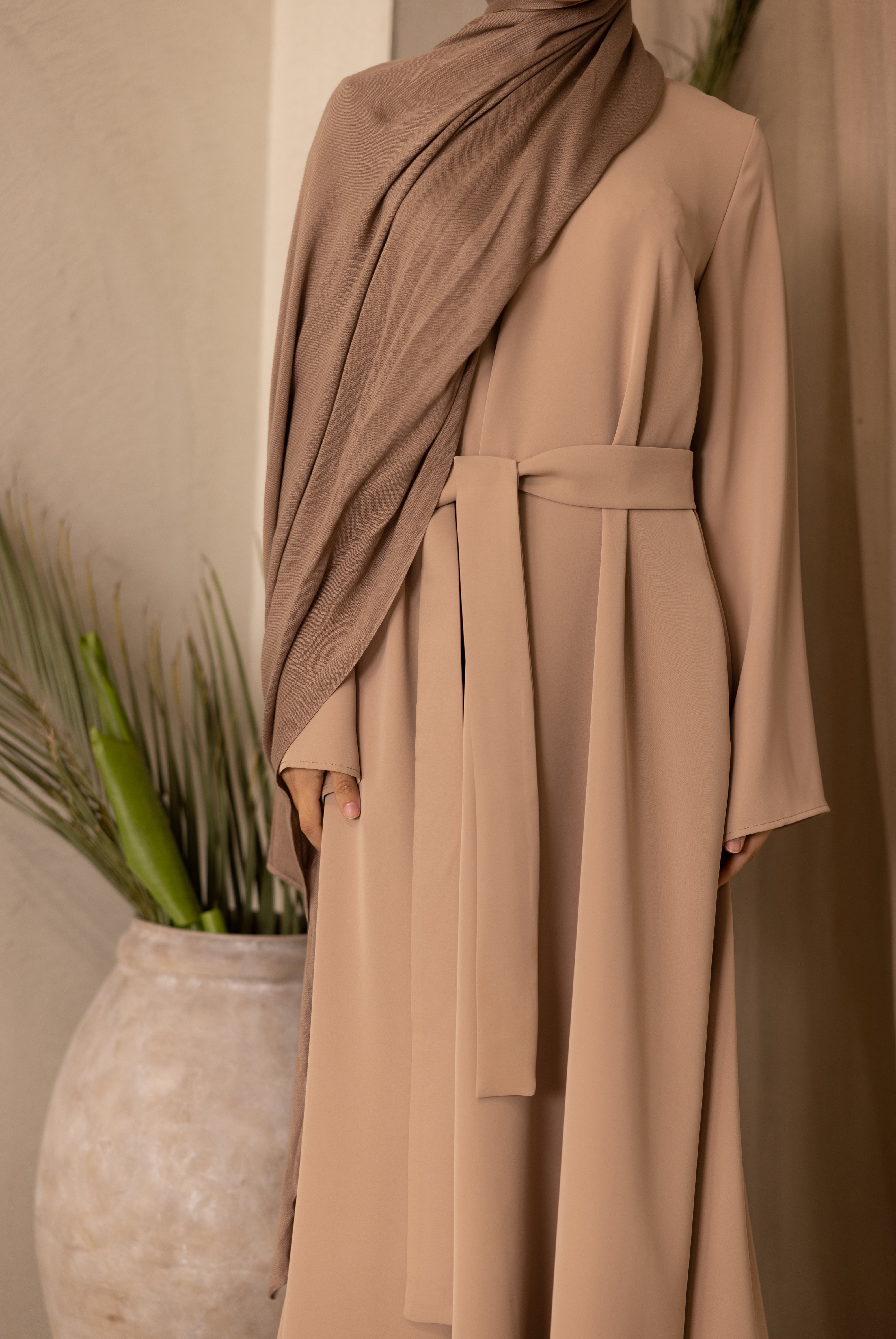 Signature Santana Abaya - Beige
