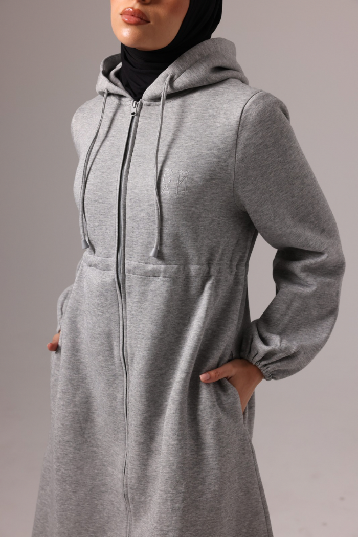 Women's on the go winter hoodie - Grey