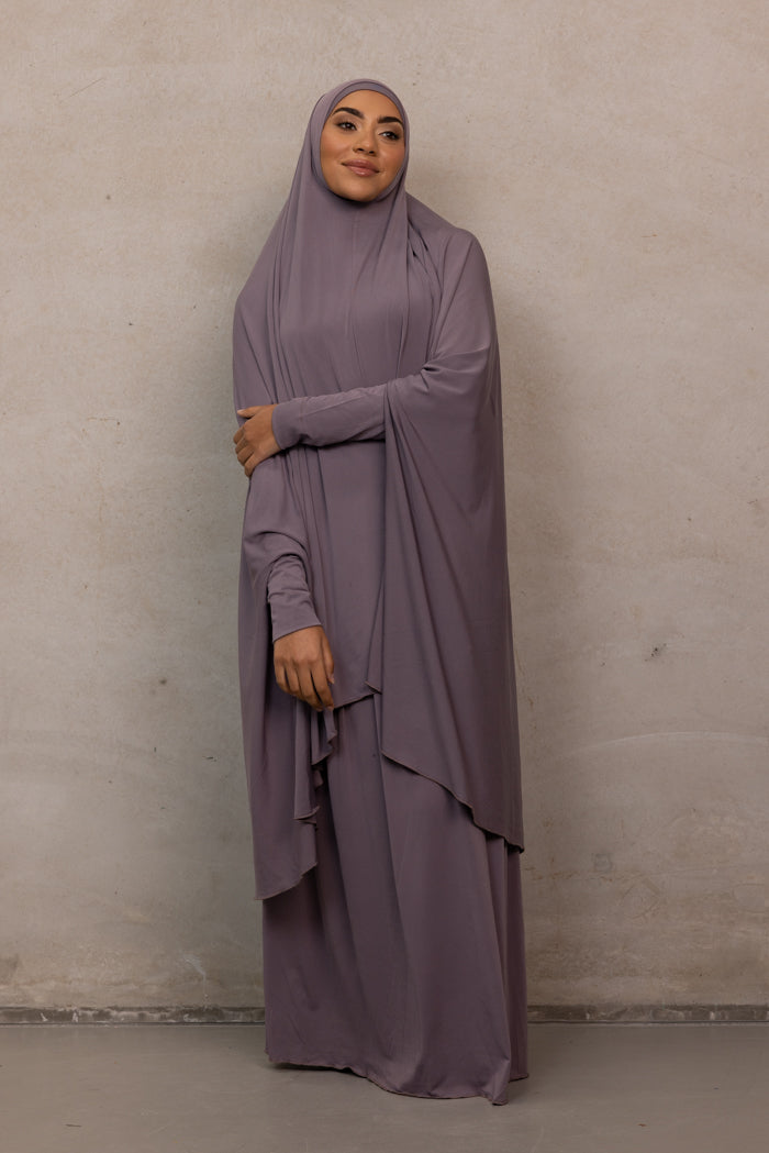 Jilbab Prayer Set - Lavender