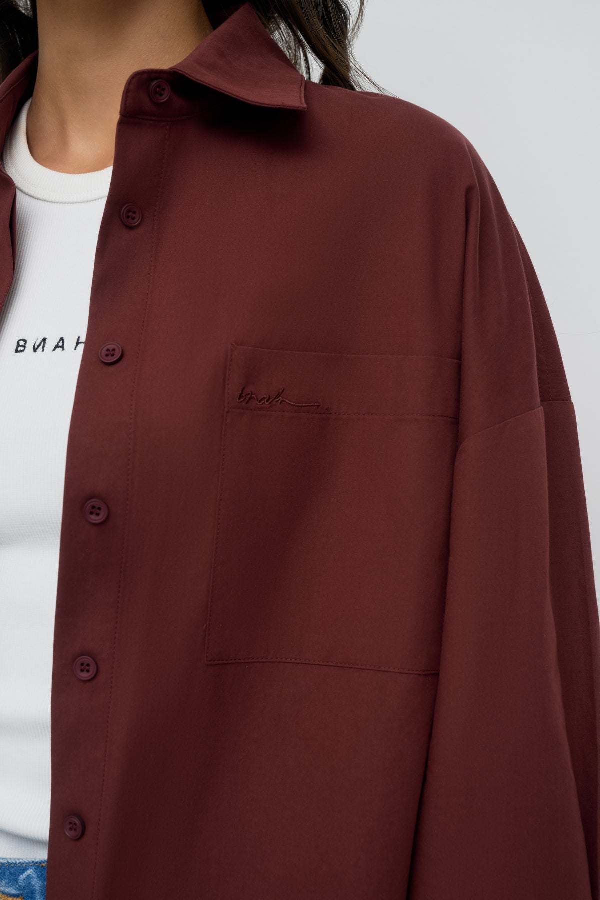 The Ayah Shirt - Autumn Red