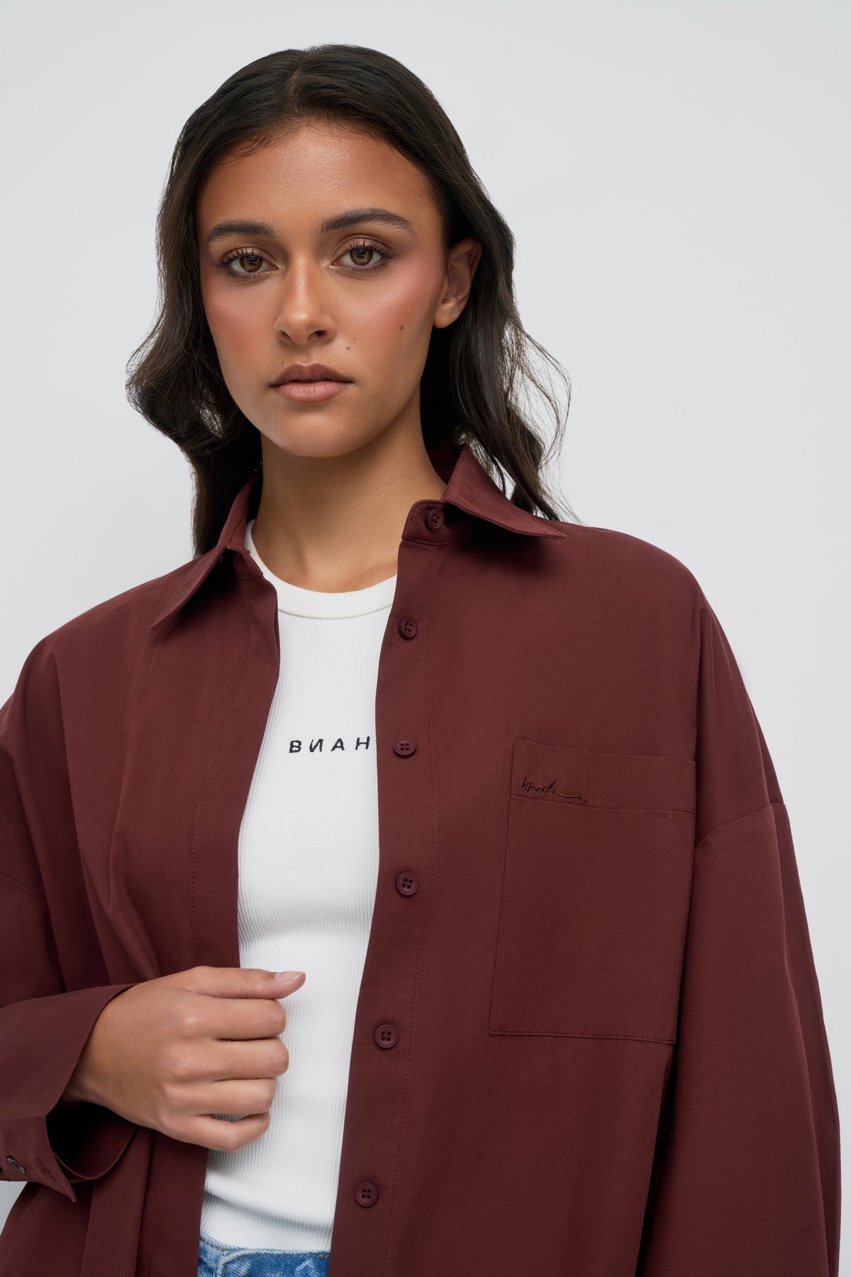 The Ayah Shirt - Autumn Red