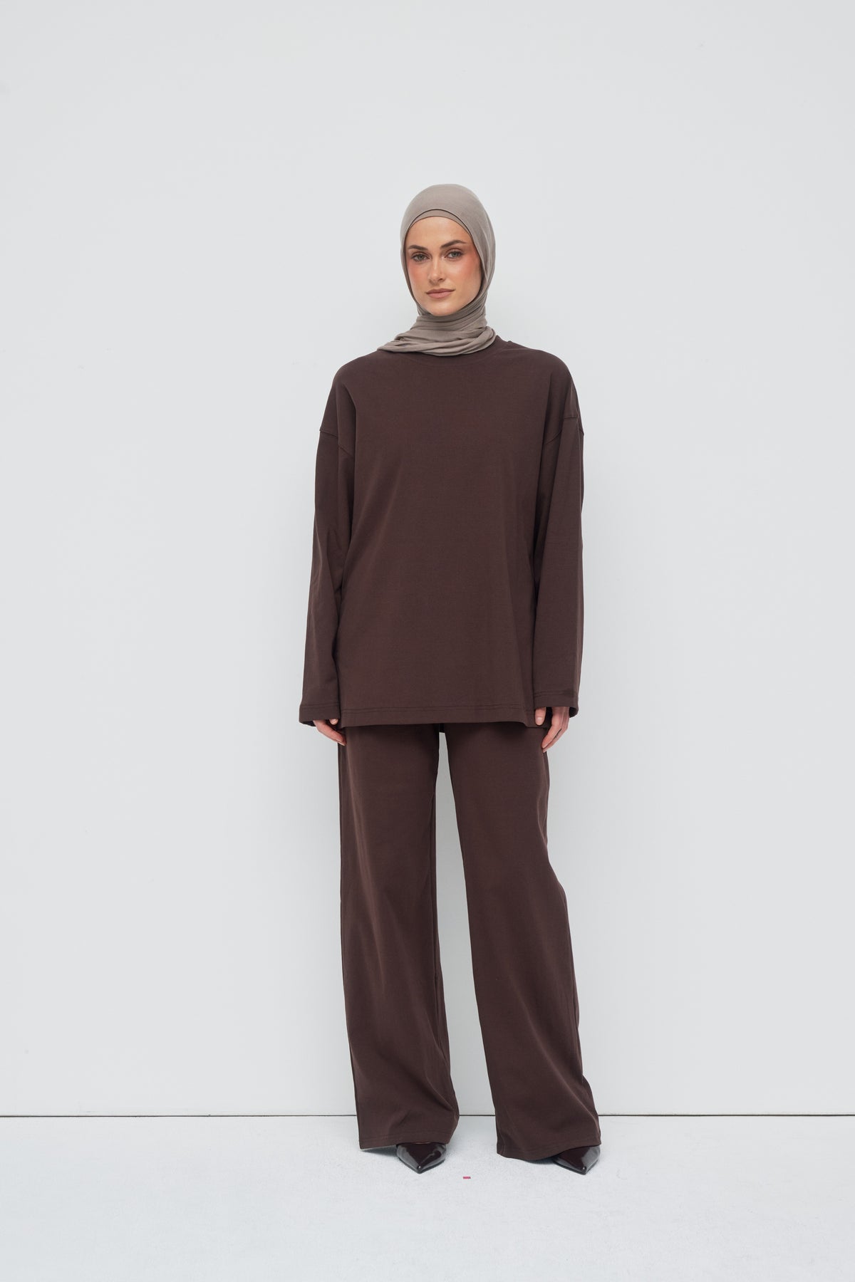 Everyday Relaxed Top - Espresso