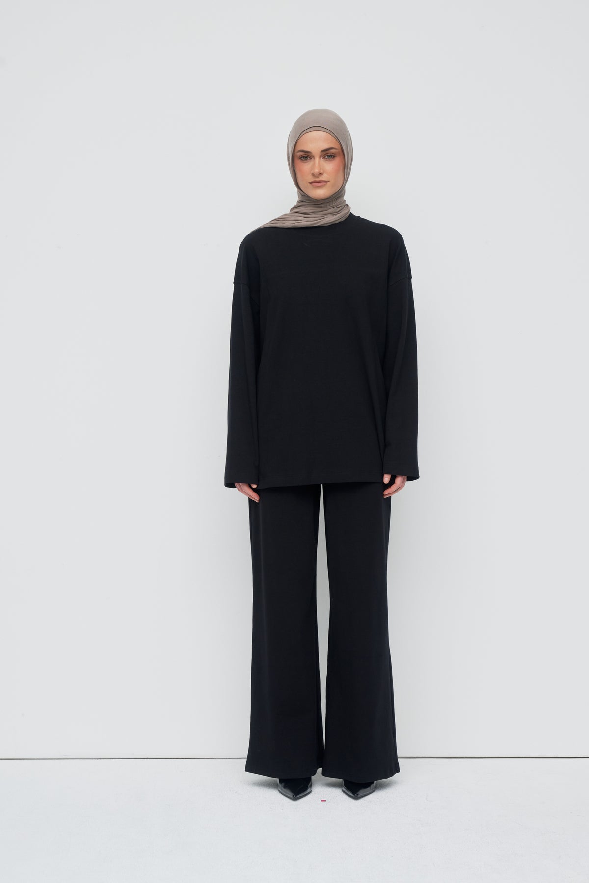 Everyday Relaxed Top - Black