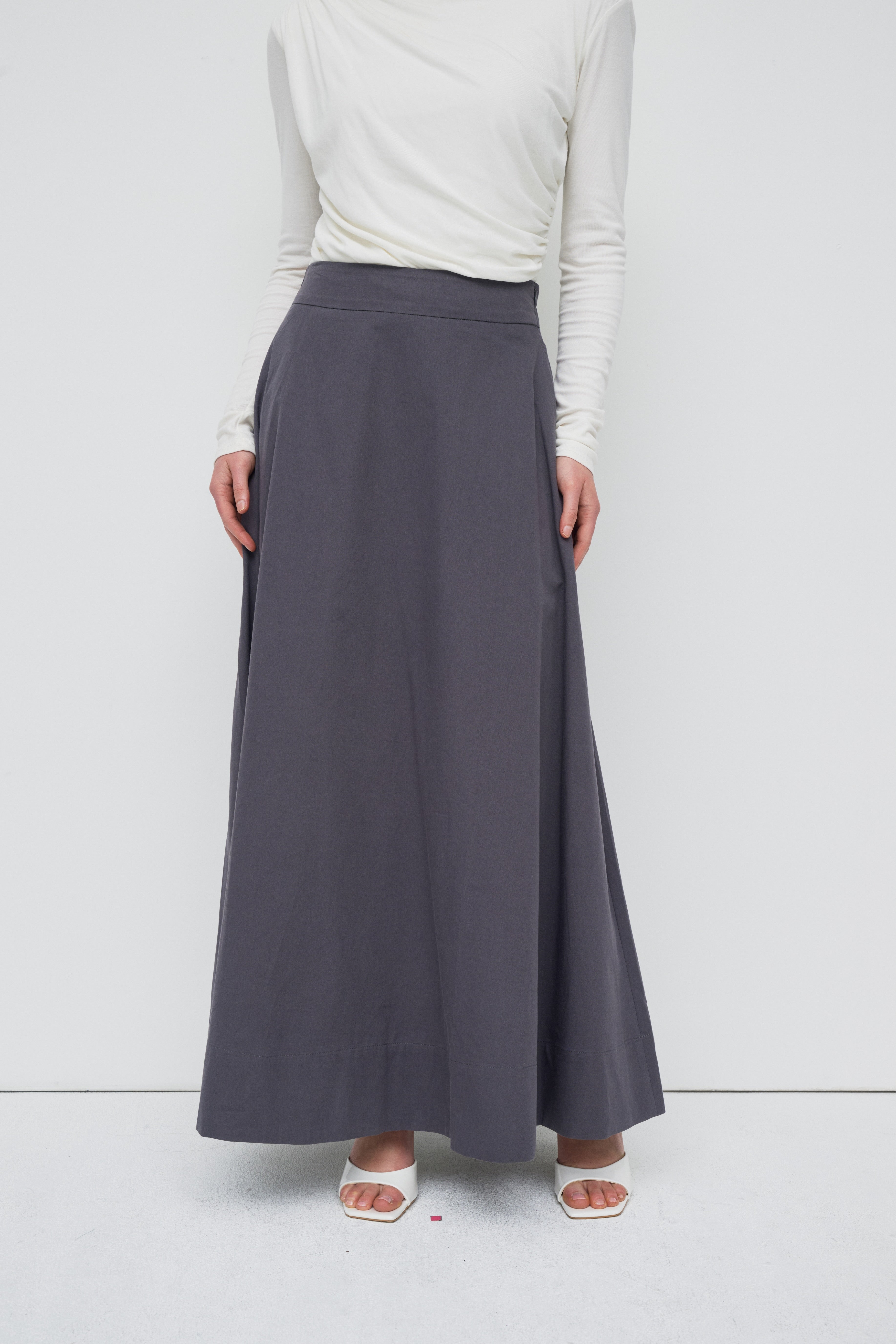 Sydney A Line Skirt - Vintage Indigo