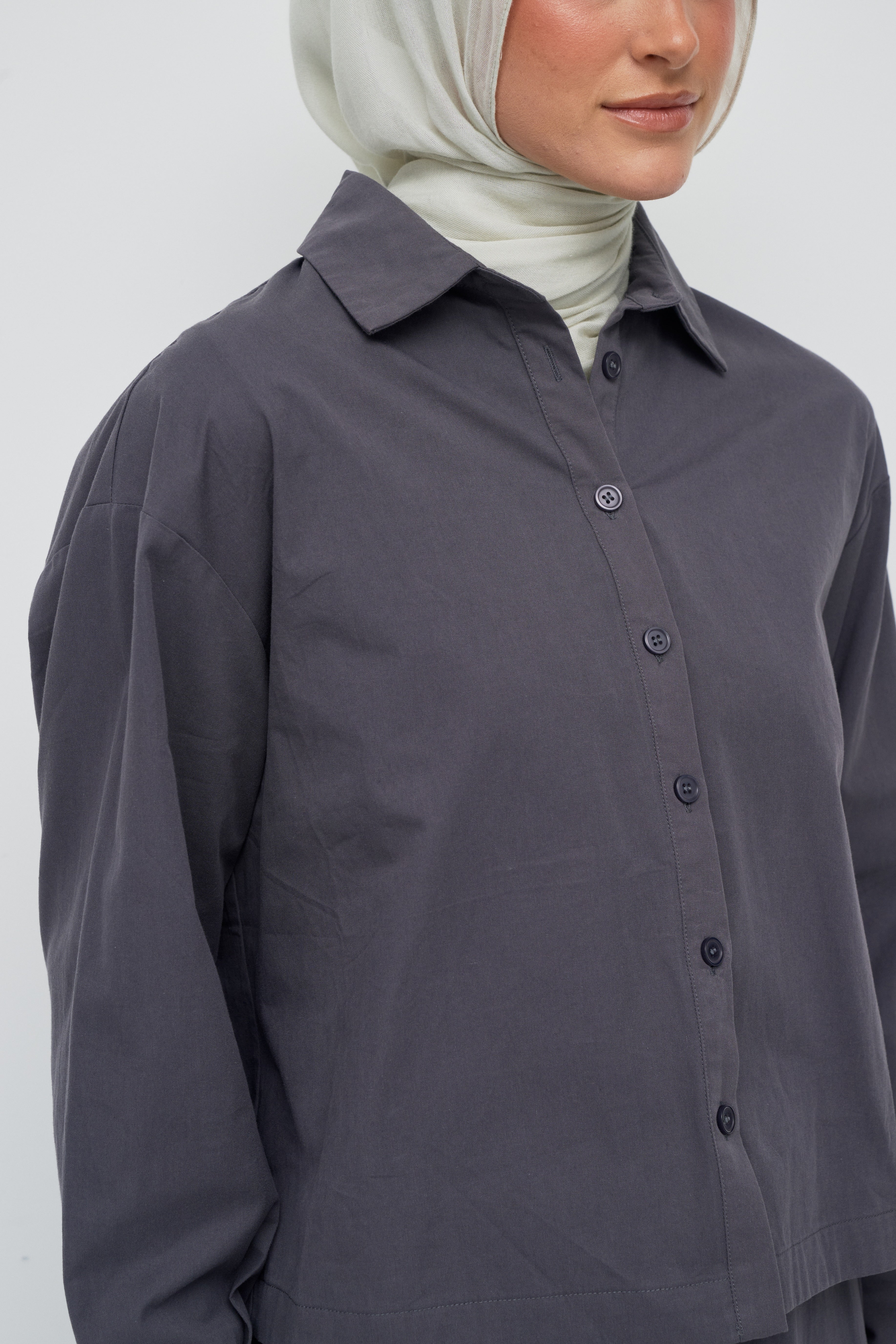 Sydney Button Up Shirt - Vintage Indigo