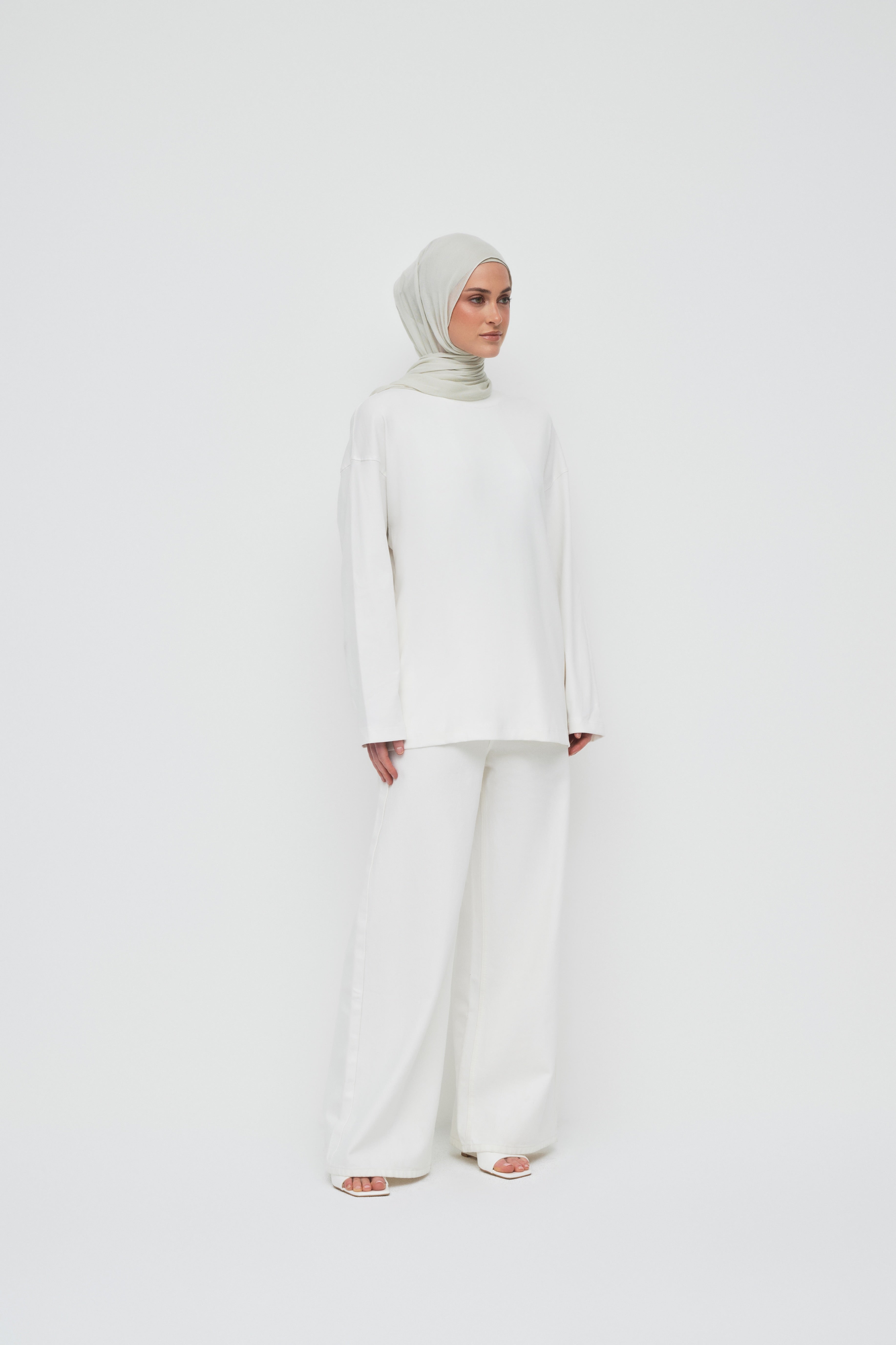 Everyday Relaxed Top - White