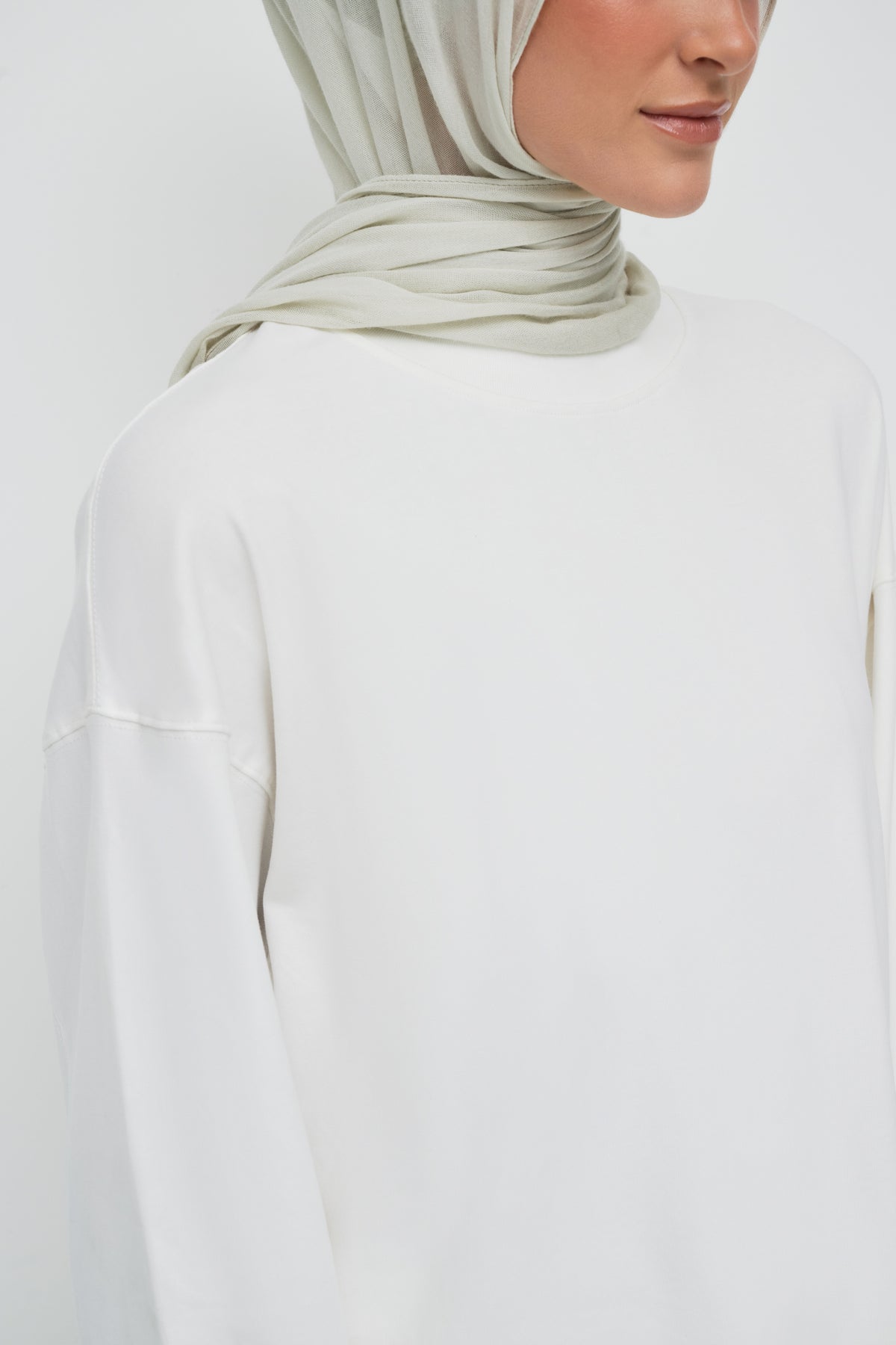 Everyday Relaxed Top - White