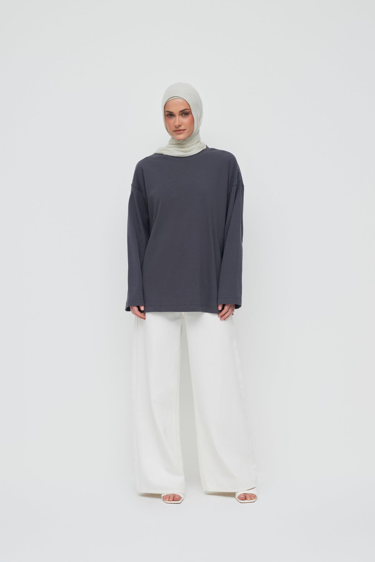 Everyday Relaxed Top - Indigo Ink