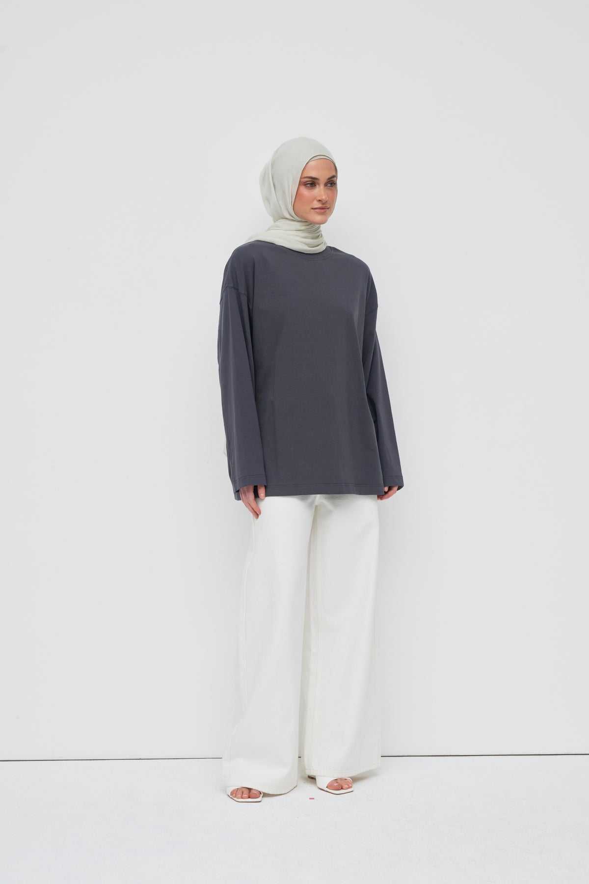 Everyday Relaxed Top - Indigo Ink
