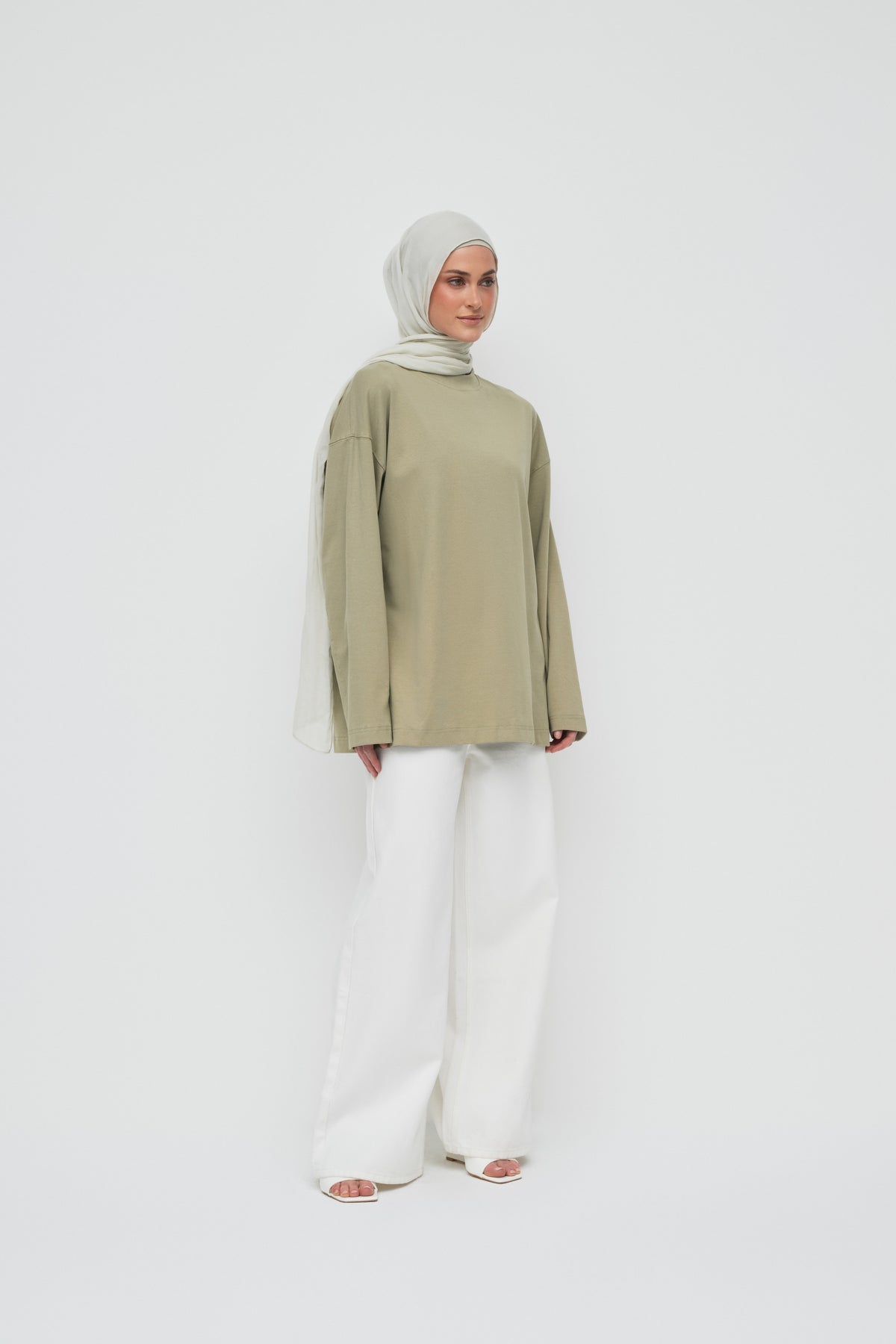Everyday Relaxed Top - Coastal Fog
