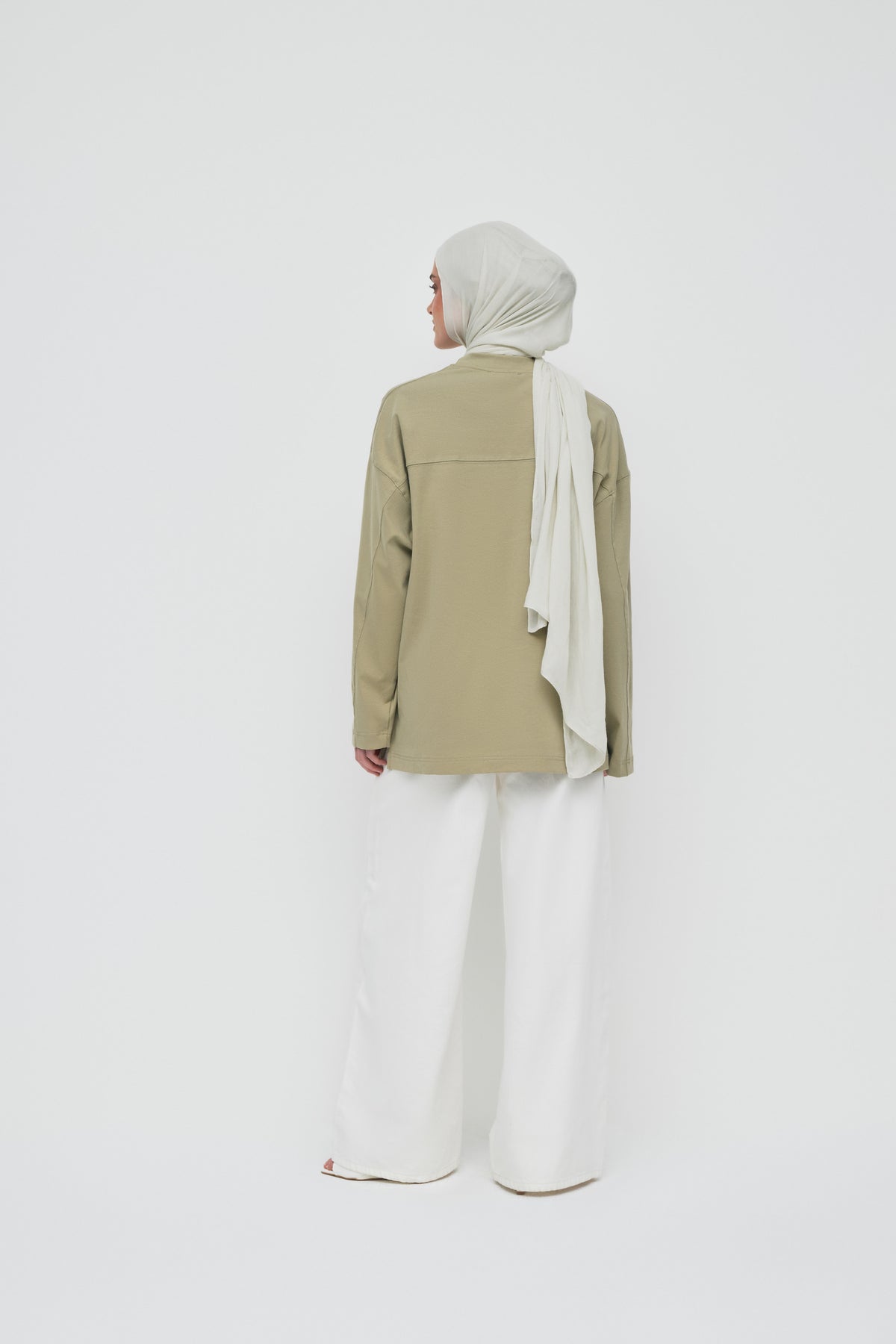 Everyday Relaxed Top - Coastal Fog