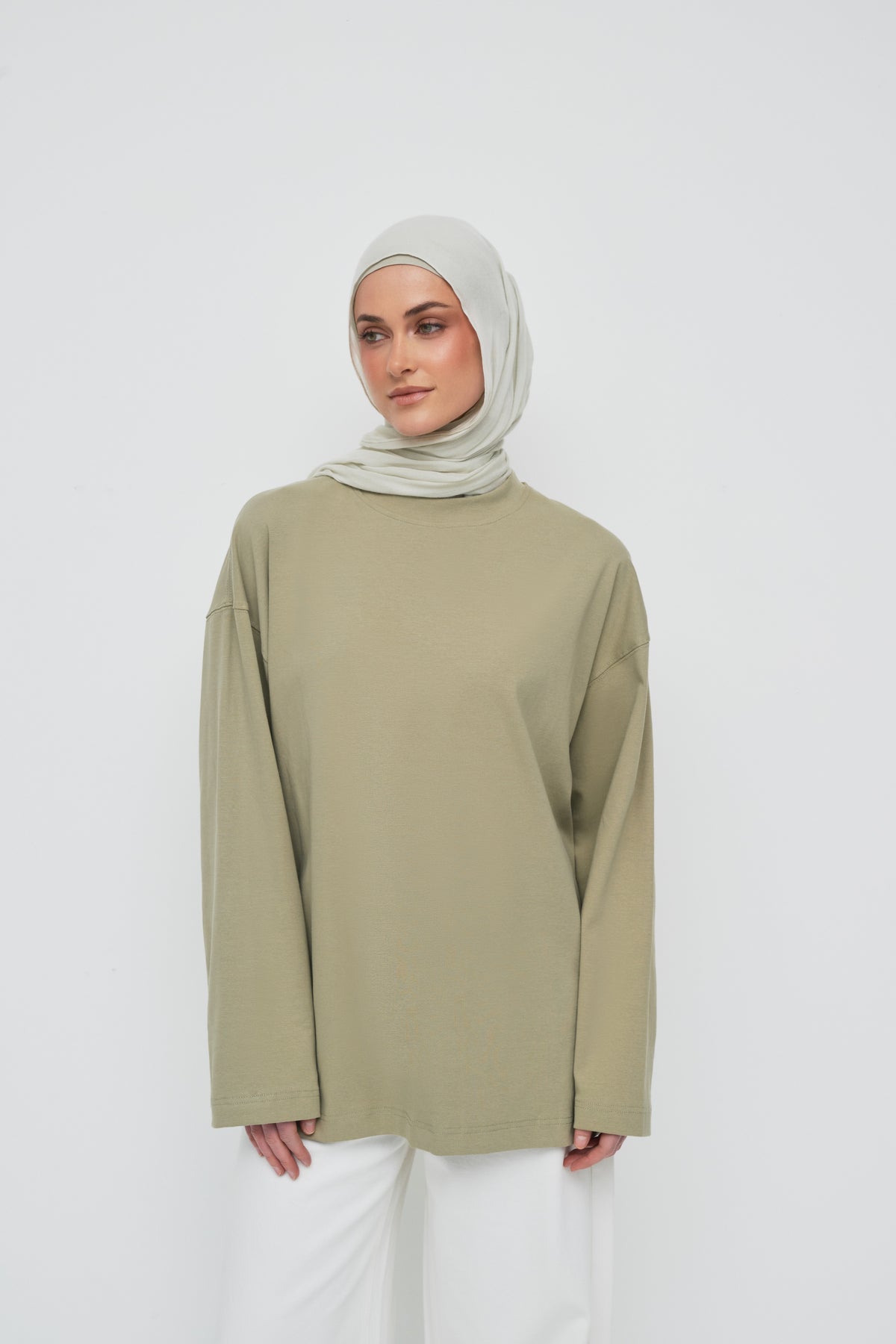 Everyday Relaxed Top - Coastal Fog