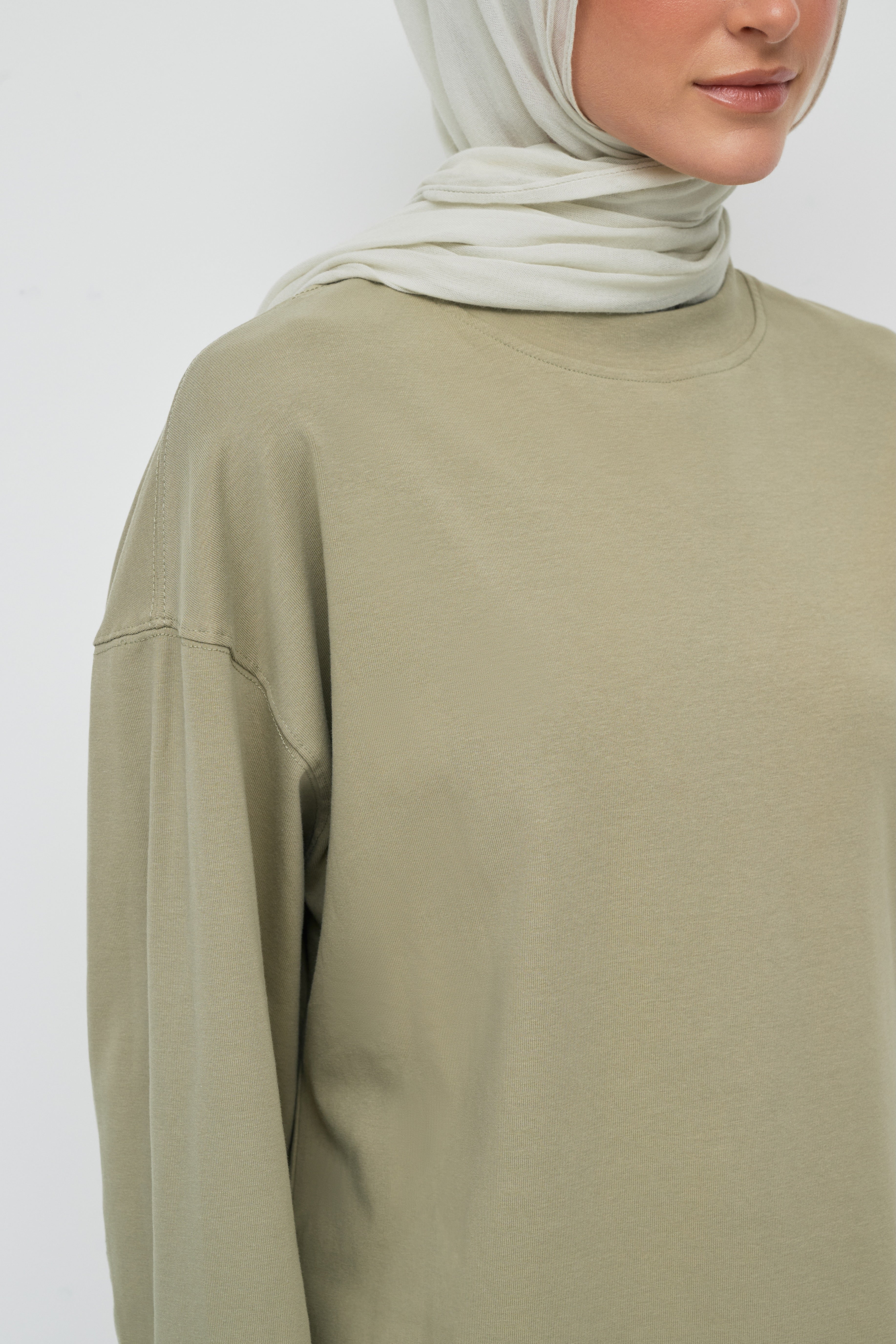 Everyday Relaxed Top - Coastal Fog