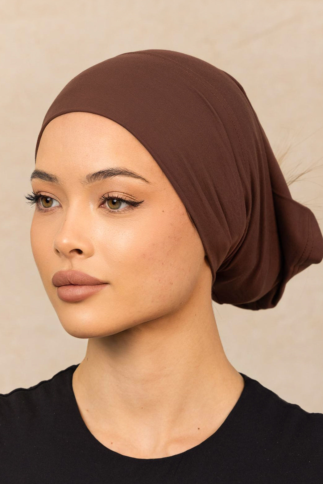 Jersey Open Cap - 77 Seal Brown