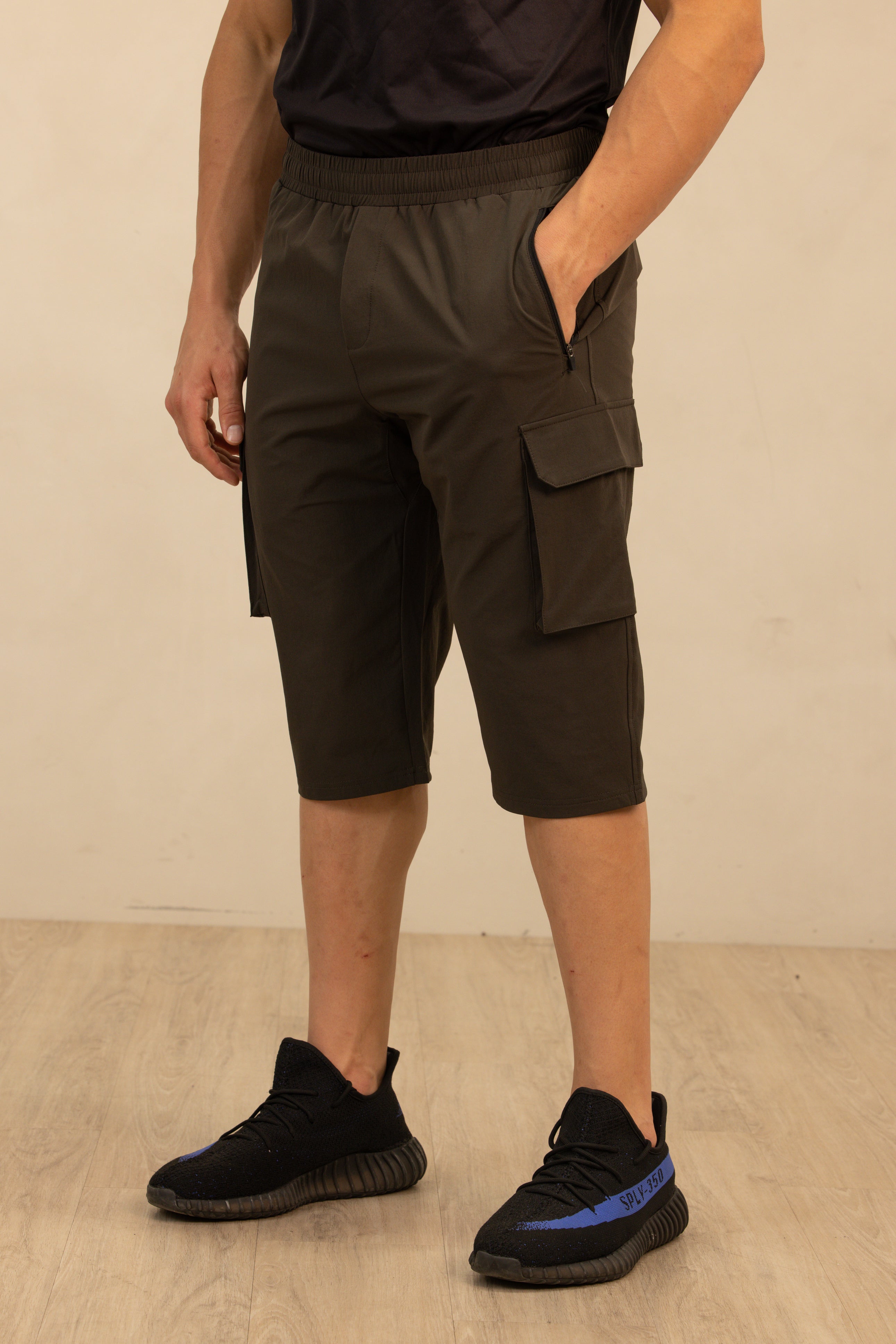 Men's 3/4 Cargo Short - Khaki