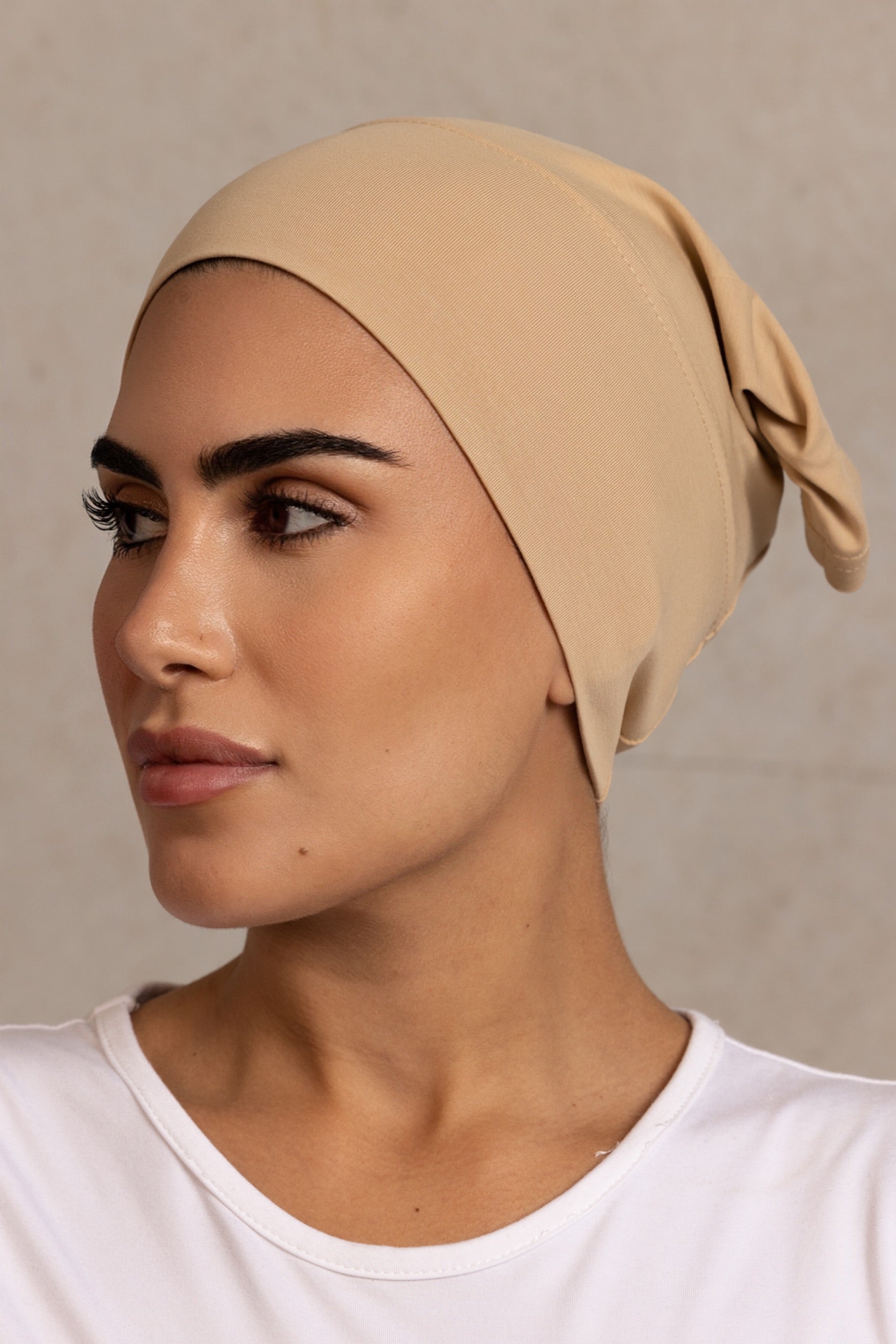 Cotton Open Cap - 169 Warm Sand