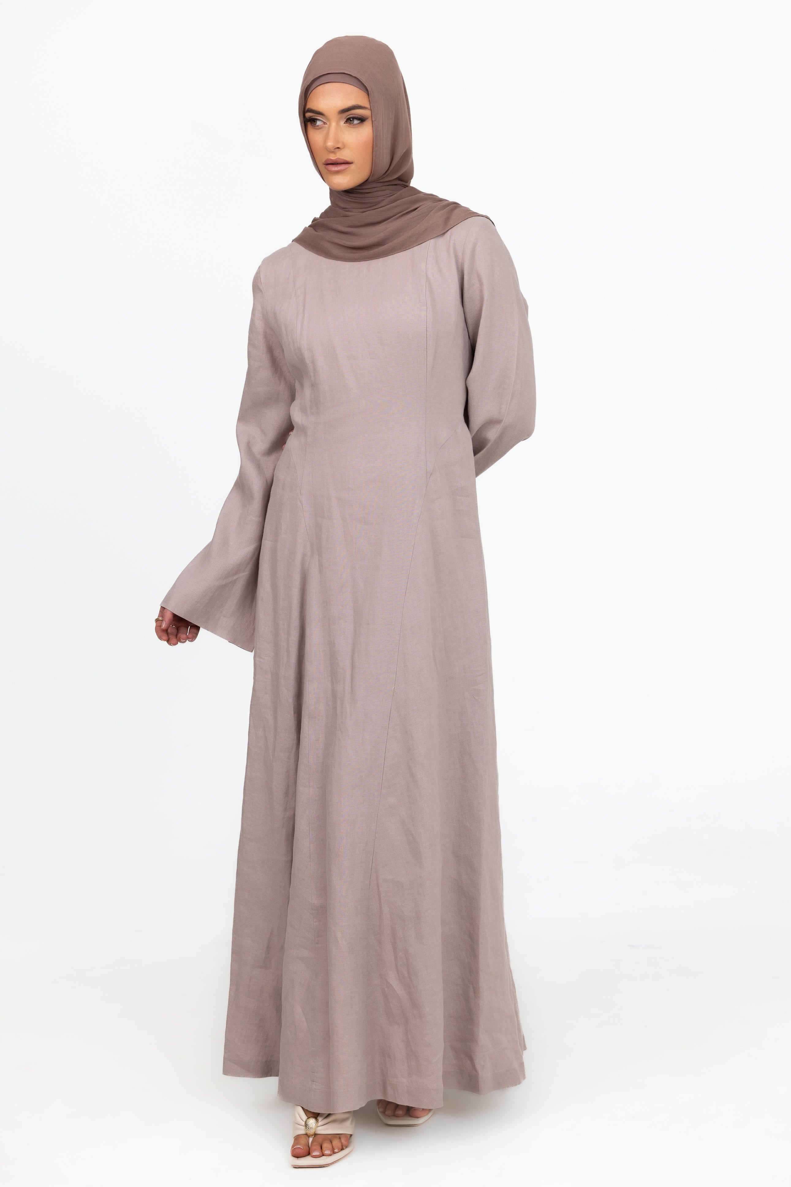 Capri Contour Dress - Dusty Lilac