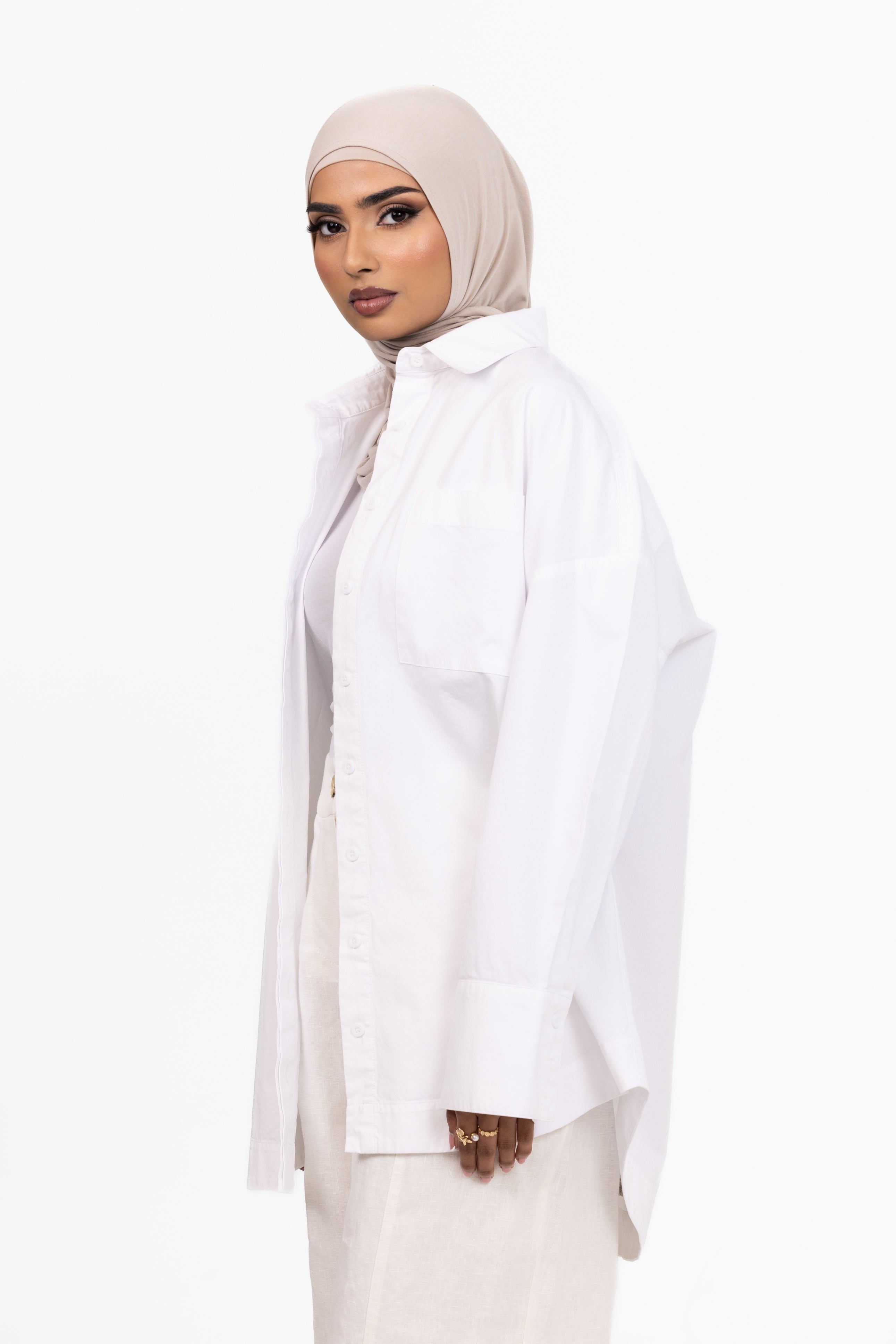 The Ayah Shirt - Cotton White