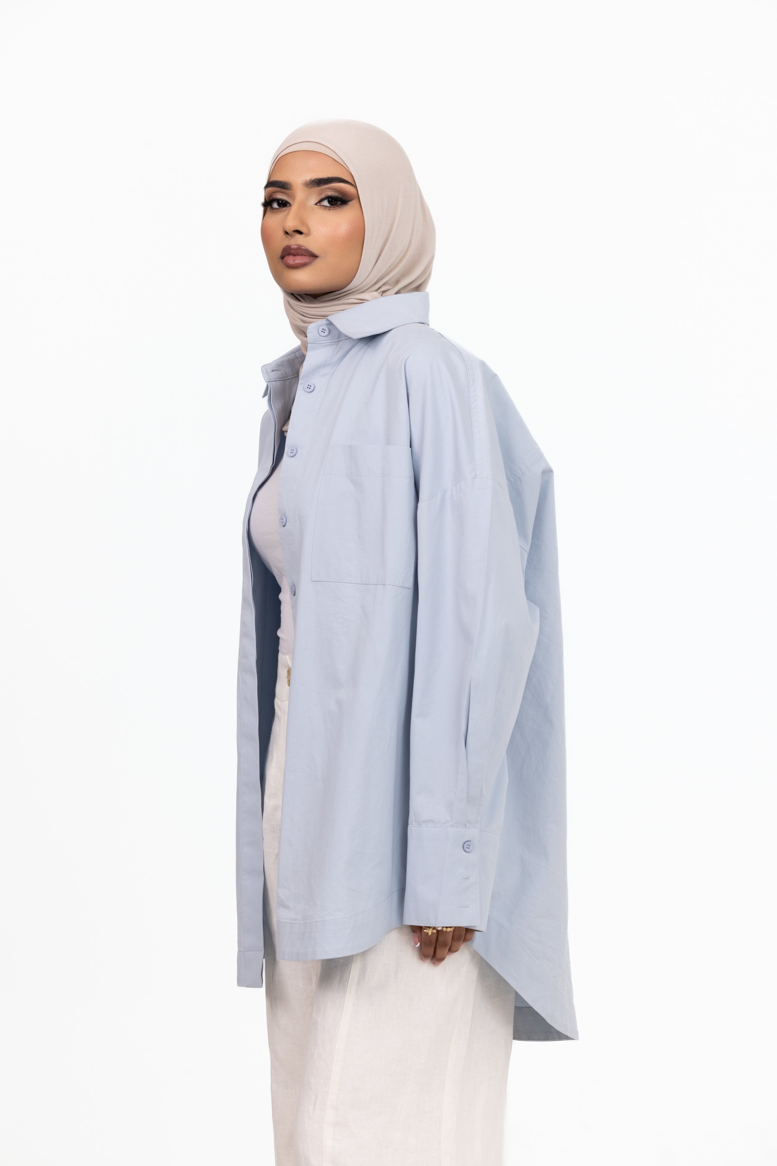 The Ayah Shirt - Classic Blue