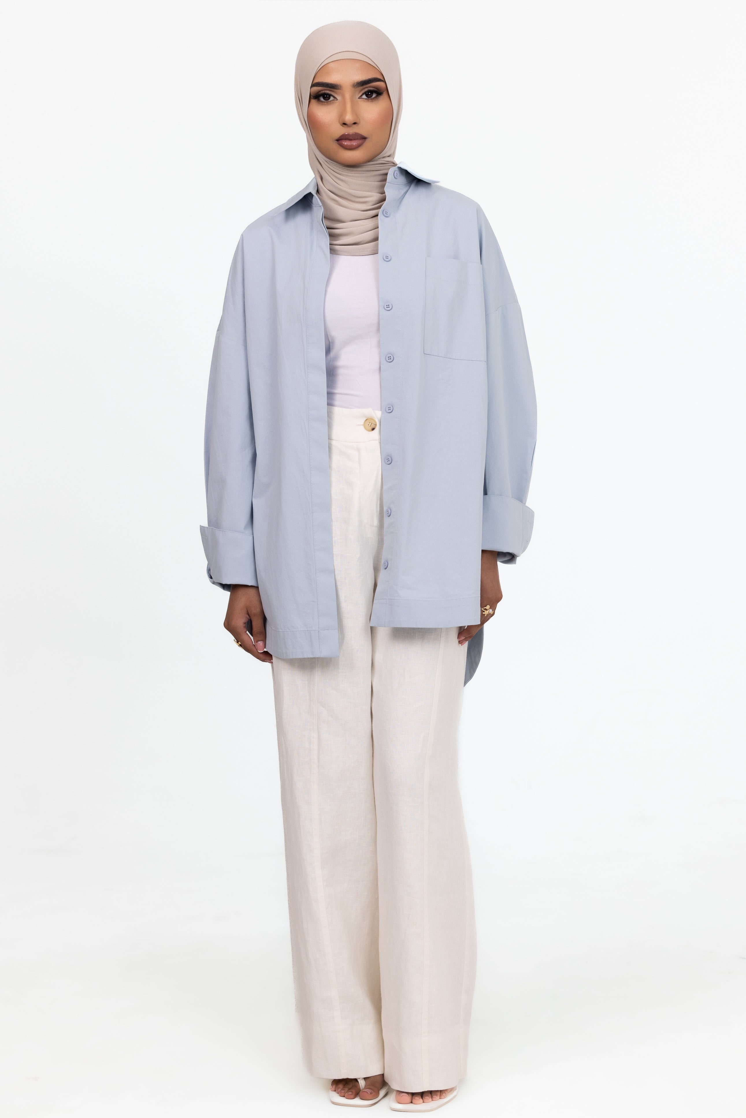 The Ayah Shirt - Classic Blue