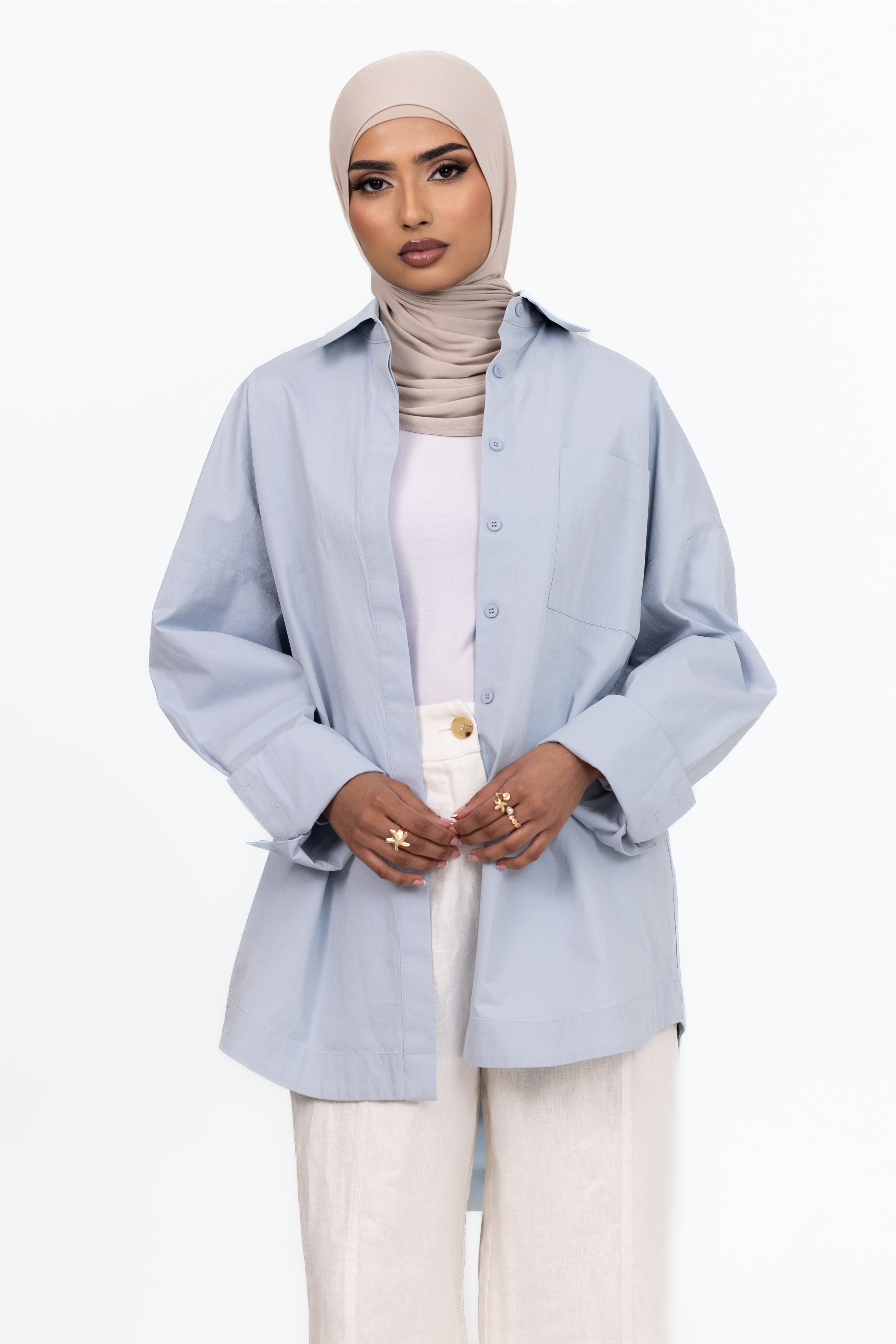 The Ayah Shirt - Classic Blue