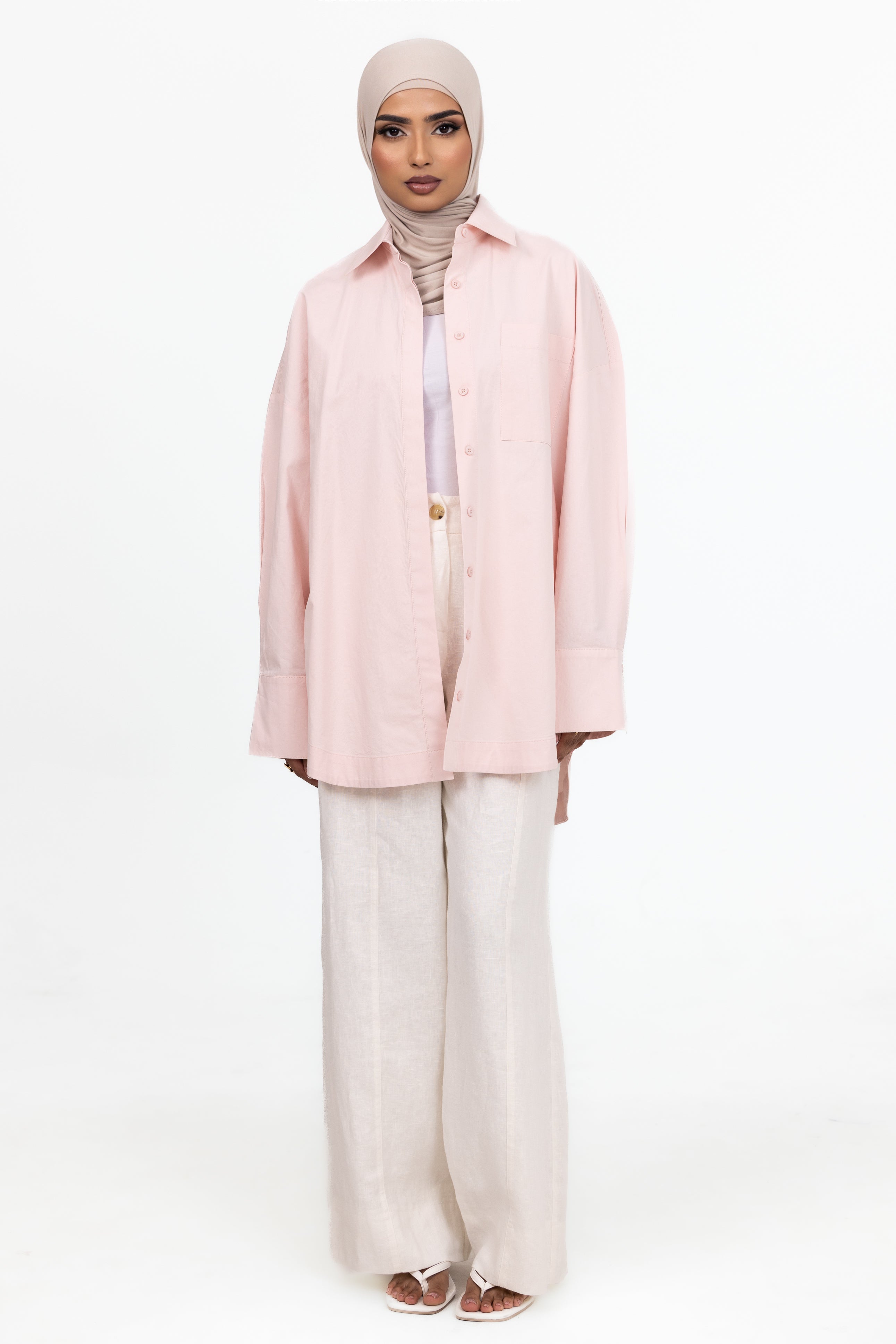 The Ayah Shirt - Petal Pink