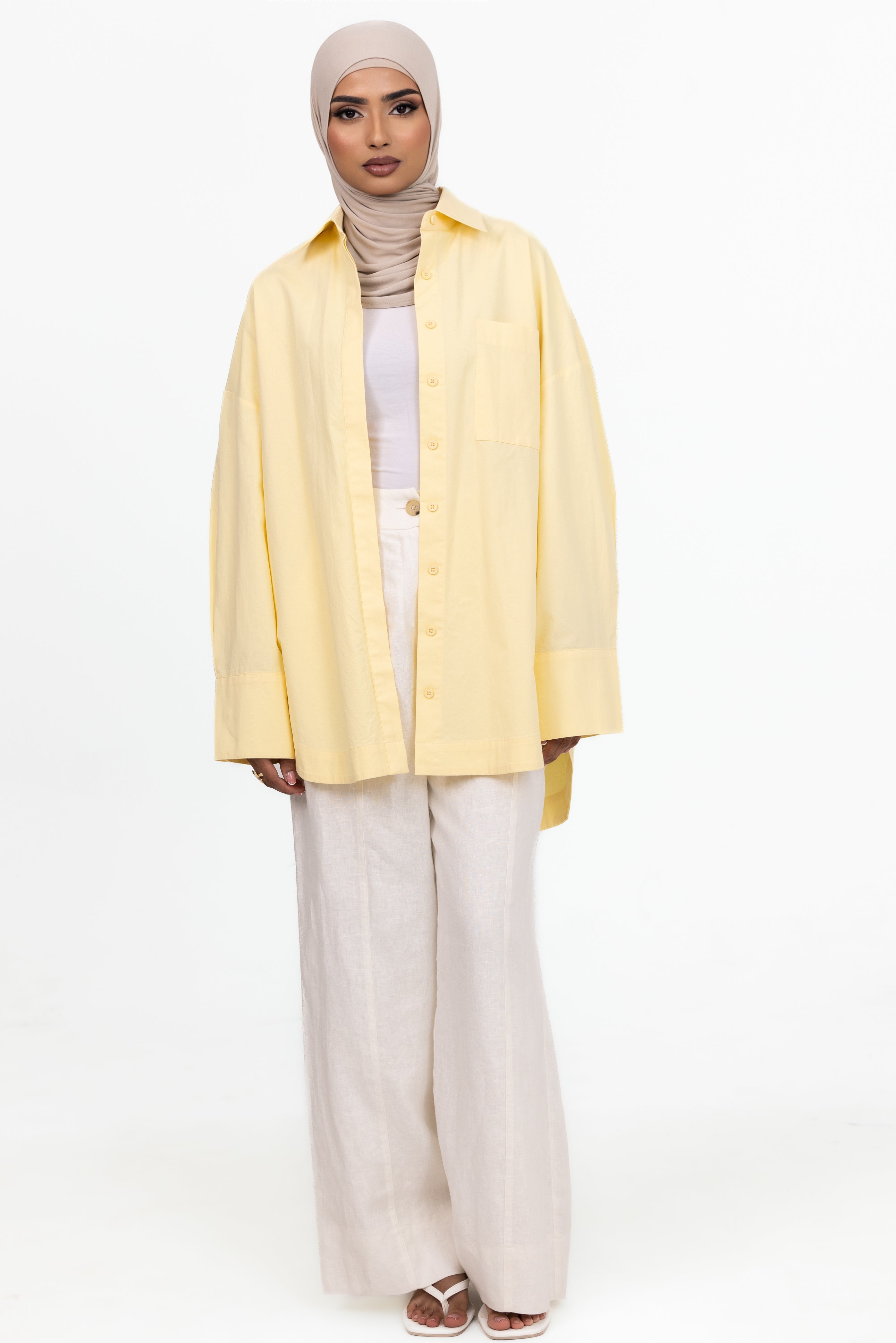 The Ayah Shirt - Citrus Yellow
