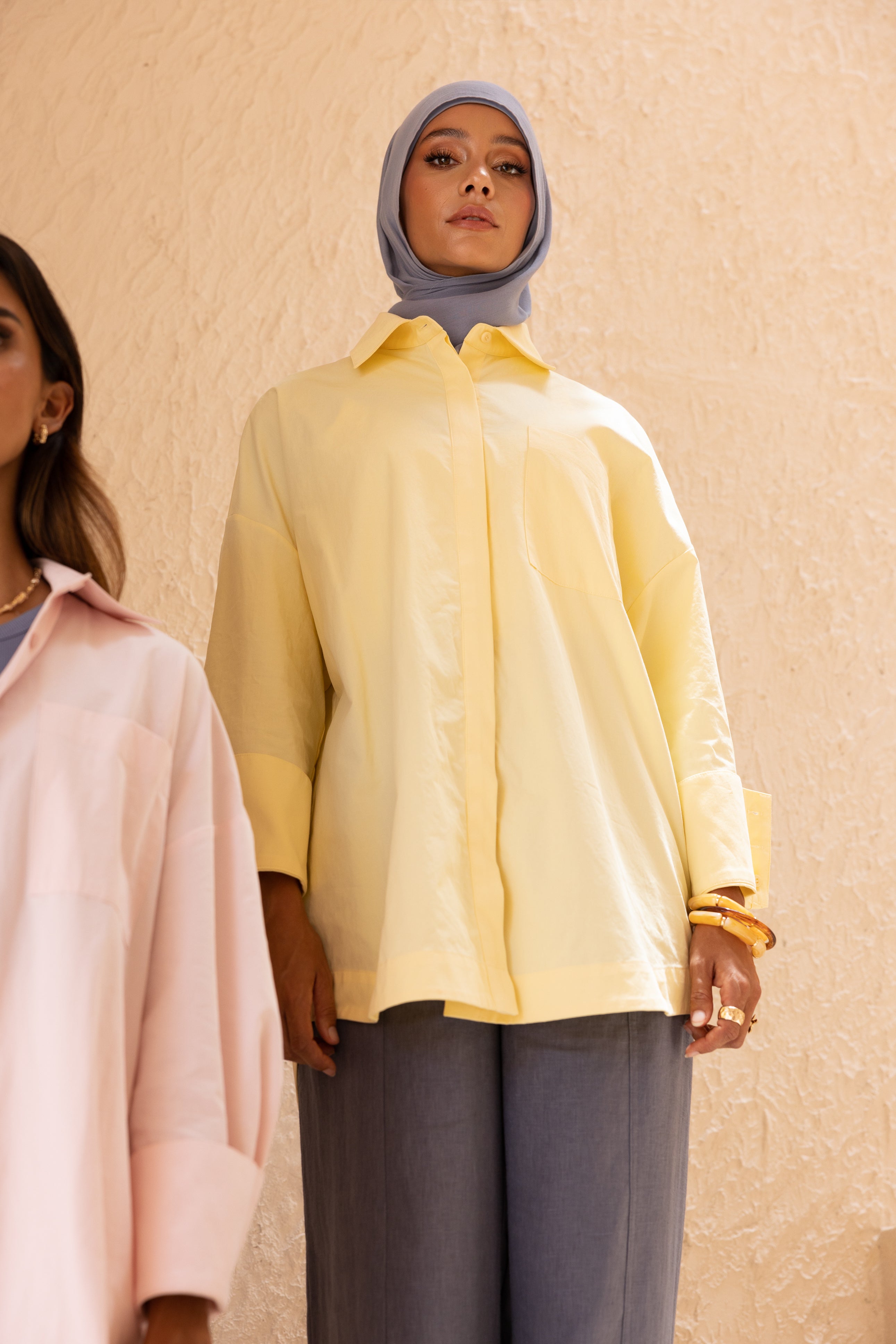 The Ayah Shirt - Citrus Yellow