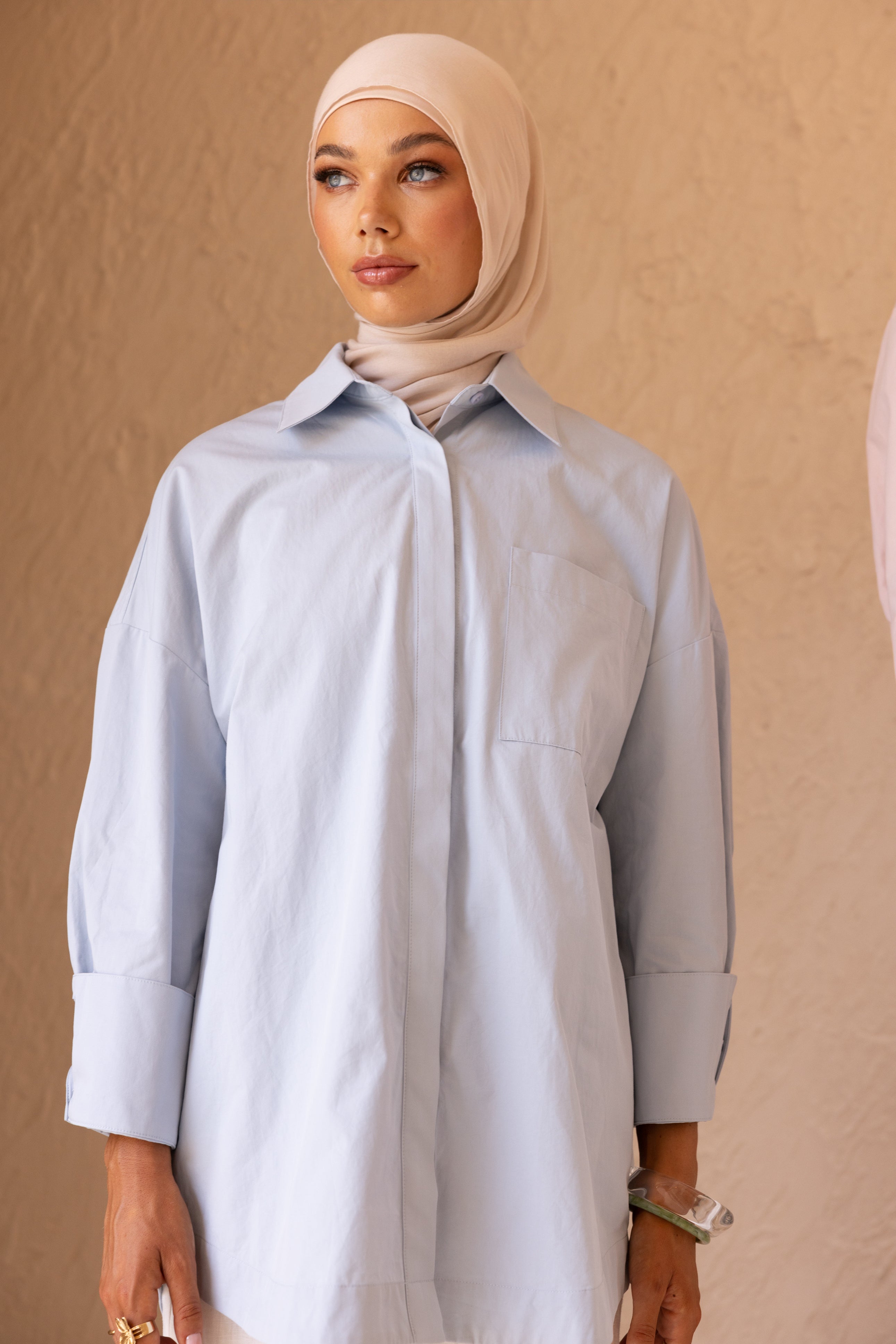 The Ayah Shirt - Classic Blue