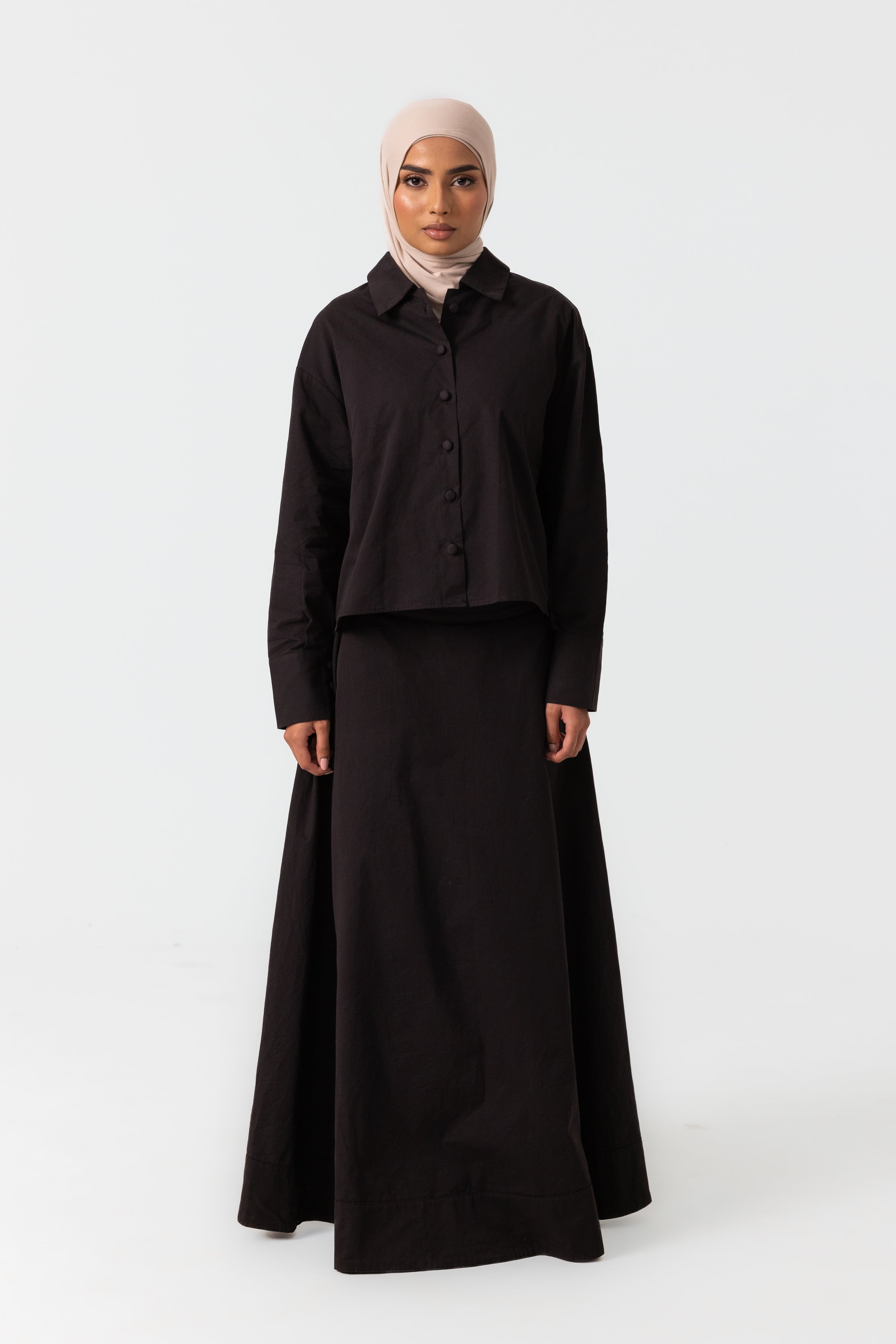 Sydney Button Up Shirt - Black