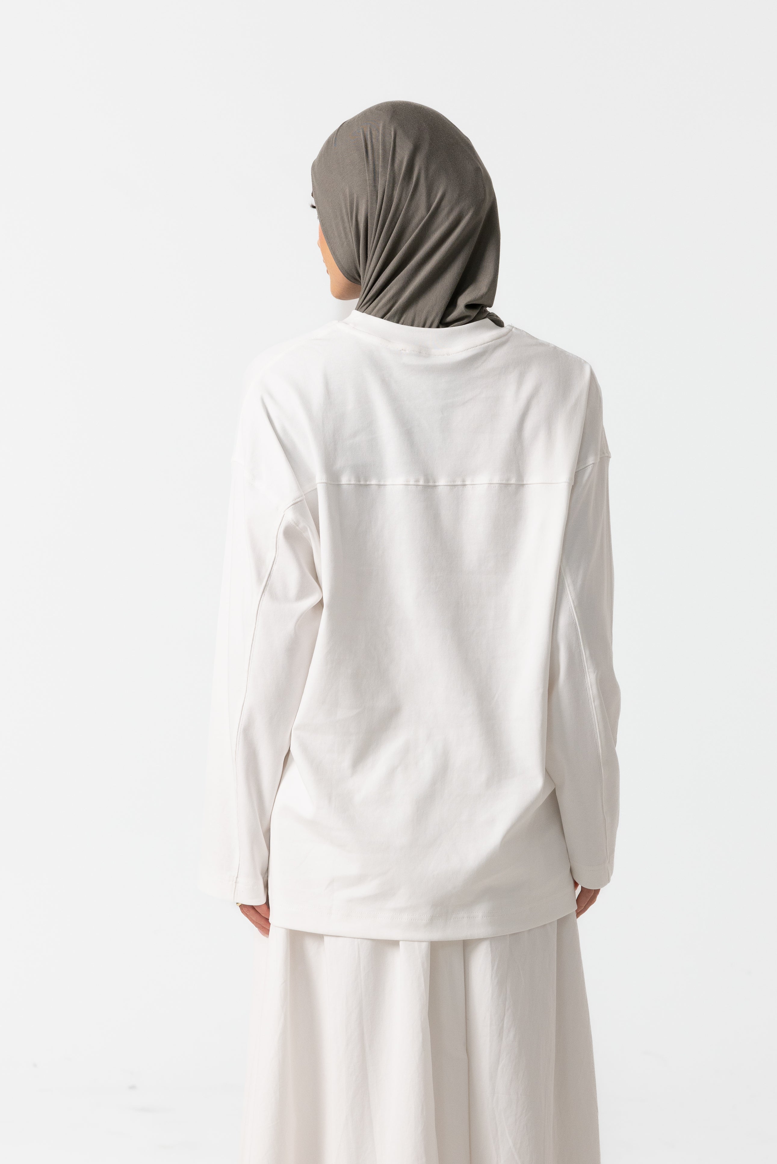 Everyday Relaxed Top - White