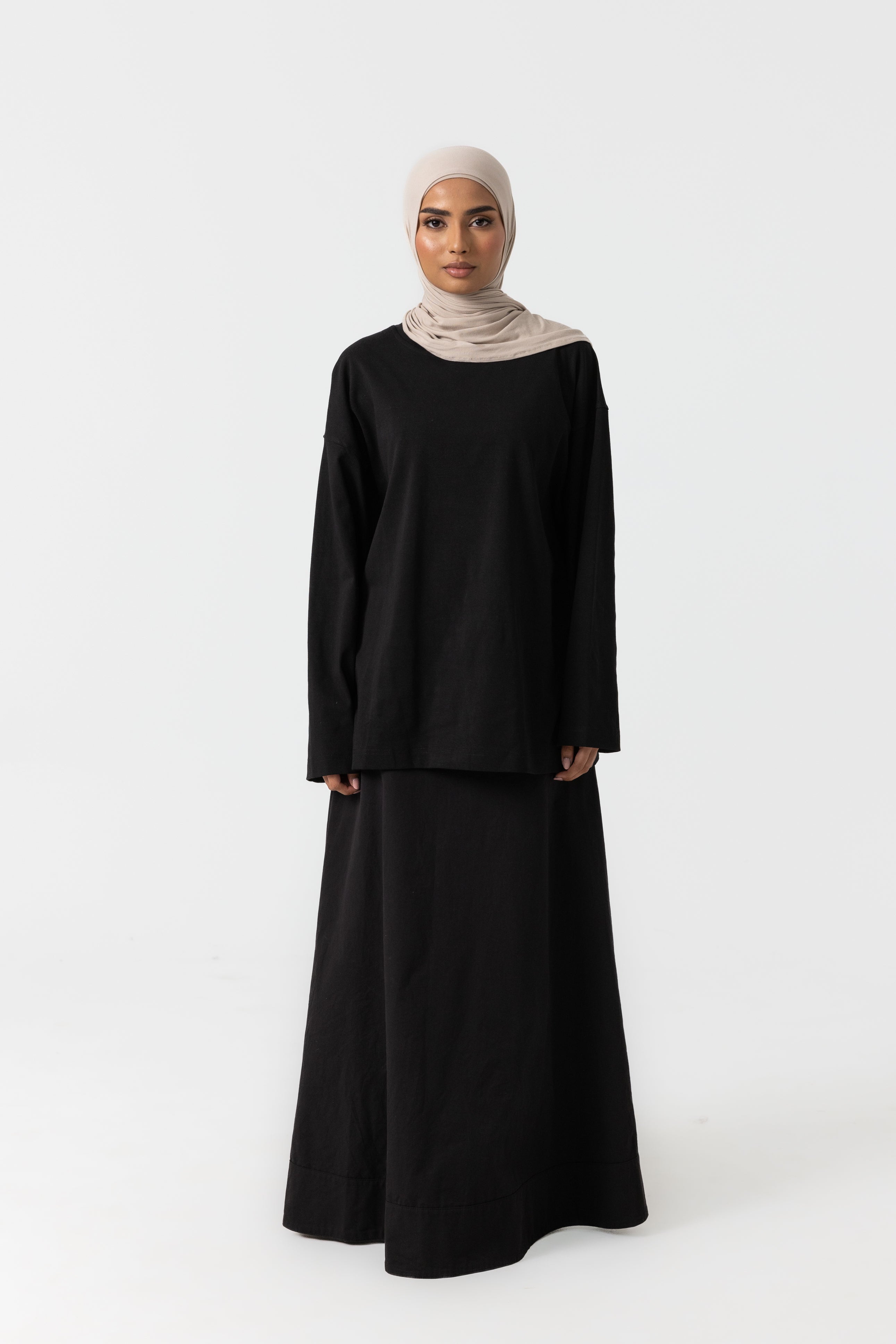 Everyday Relaxed Top - Black