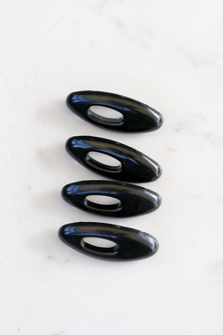 Individual Japanese Safety Pin - Black